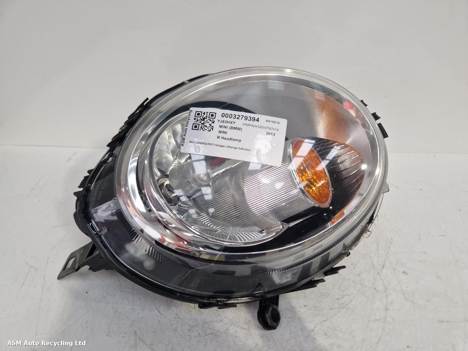 View Auto part R Headlamp Mini (bmw) Mini 2013