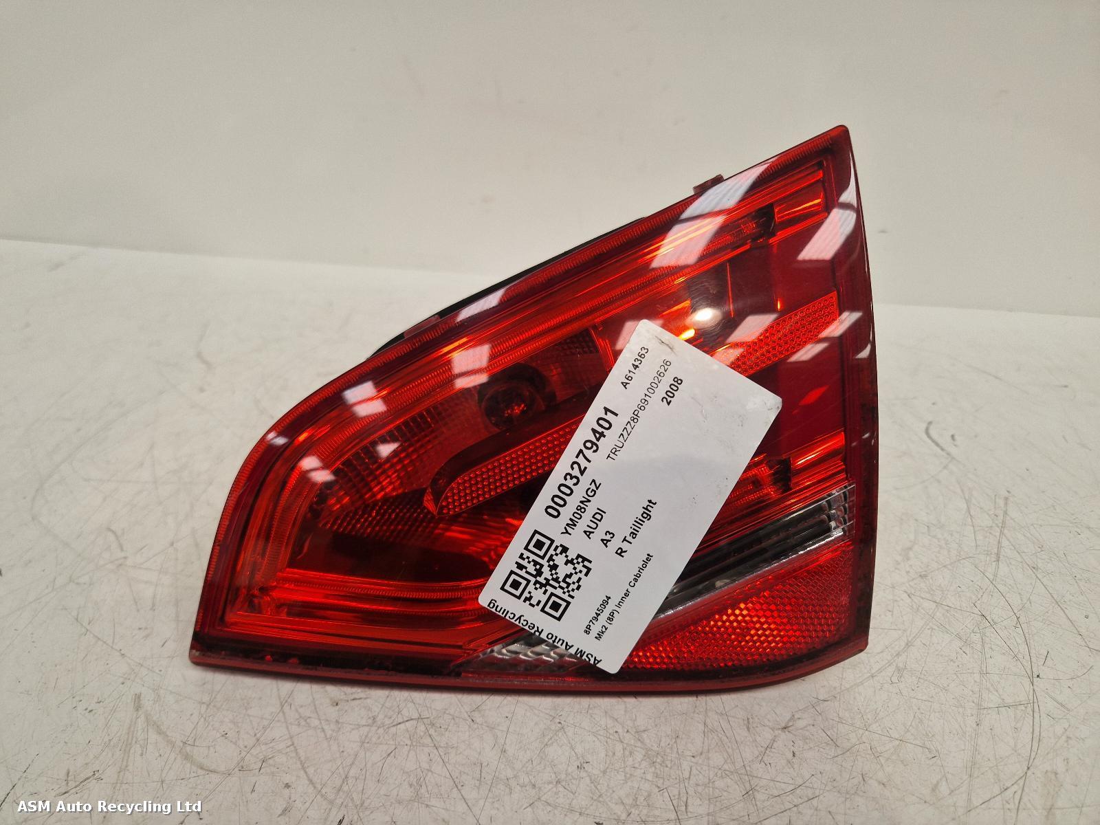 View Auto part R Taillight Audi A3 2008