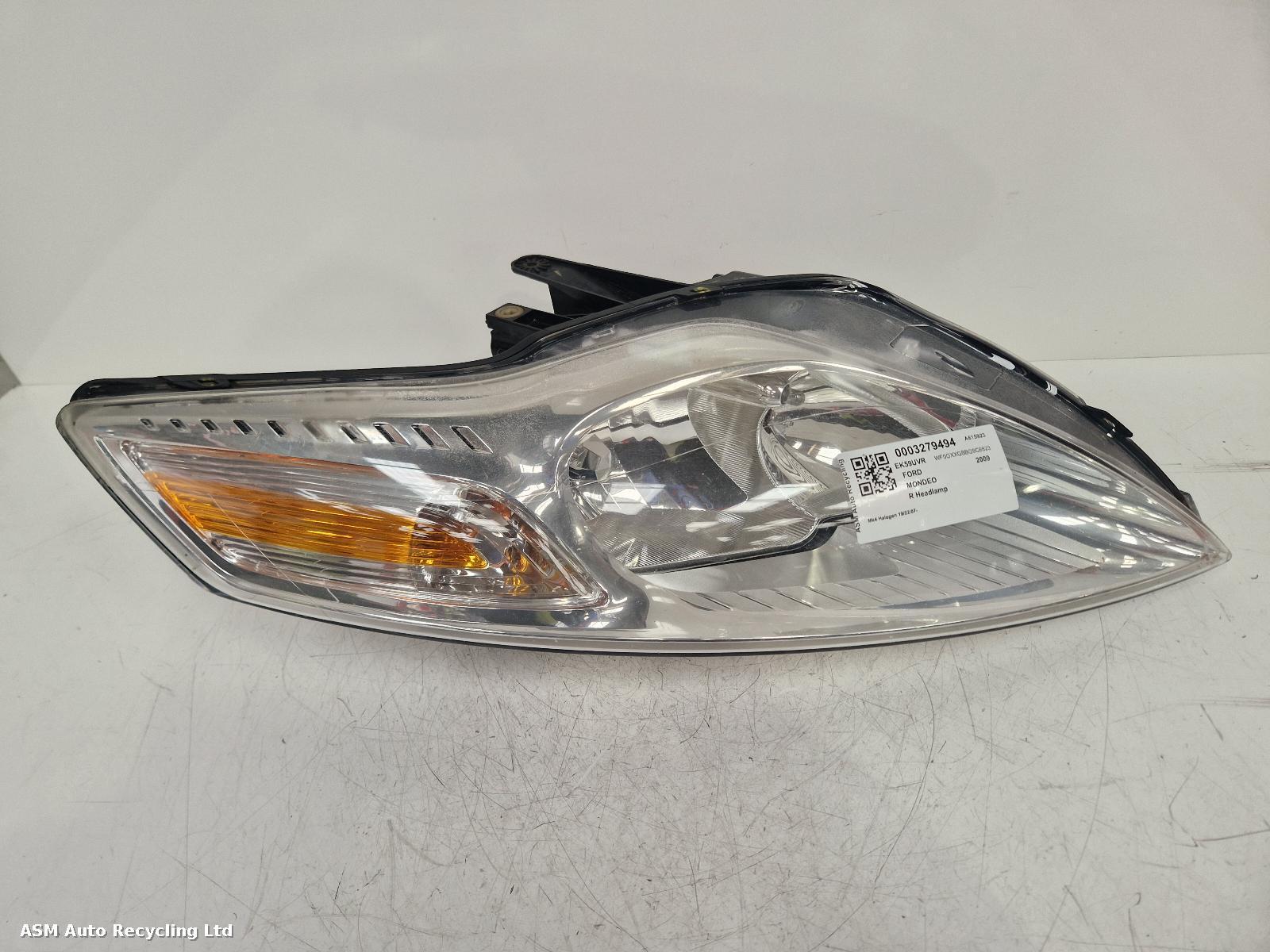 View Auto part R Headlamp Ford Mondeo 2009