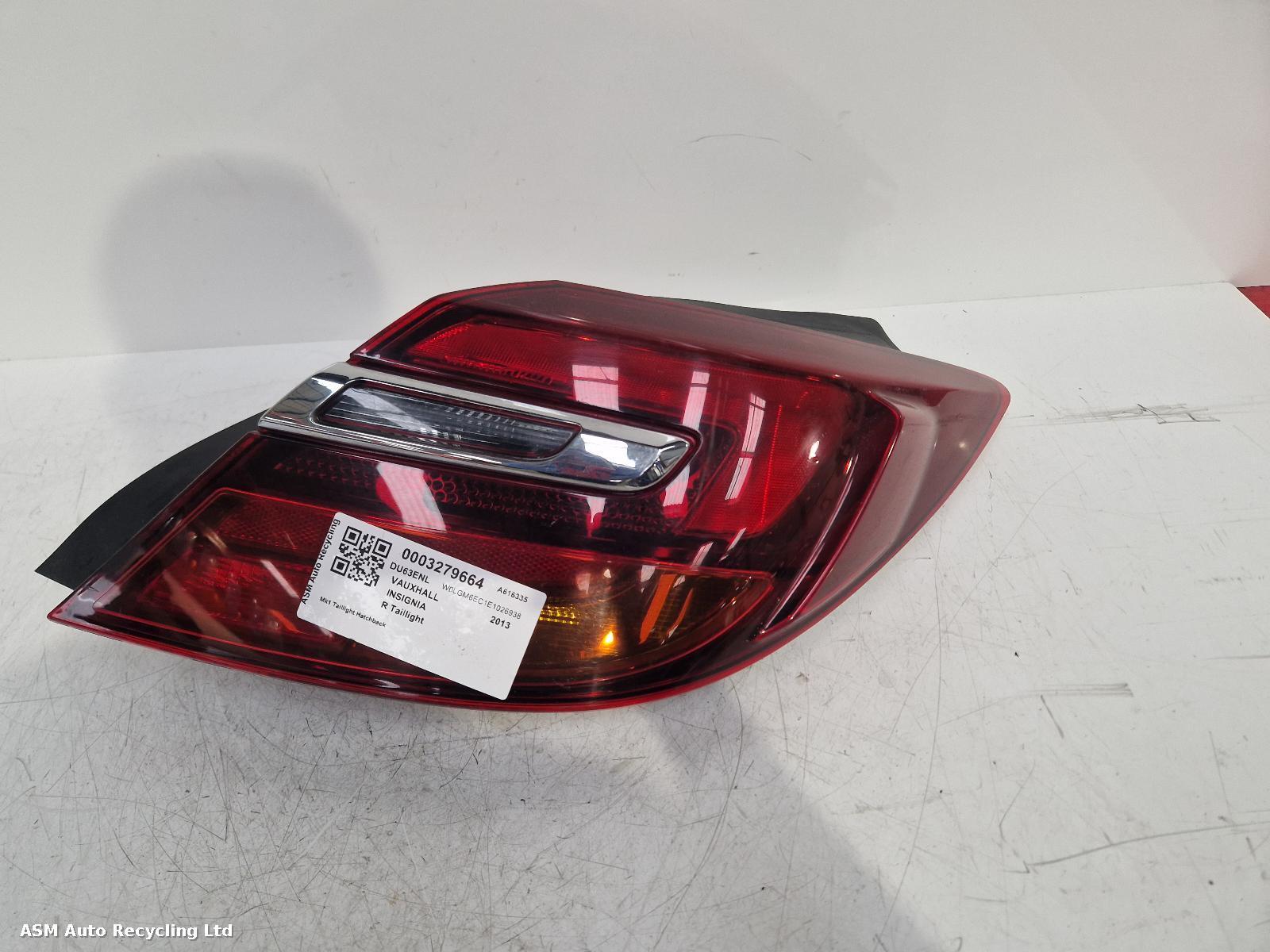 View Auto part R Taillight Vauxhall Insignia 2013