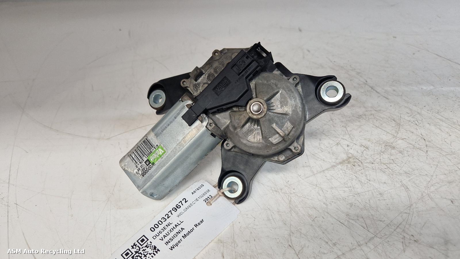 View Auto part Wiper Motor Rear Vauxhall Insignia 2013