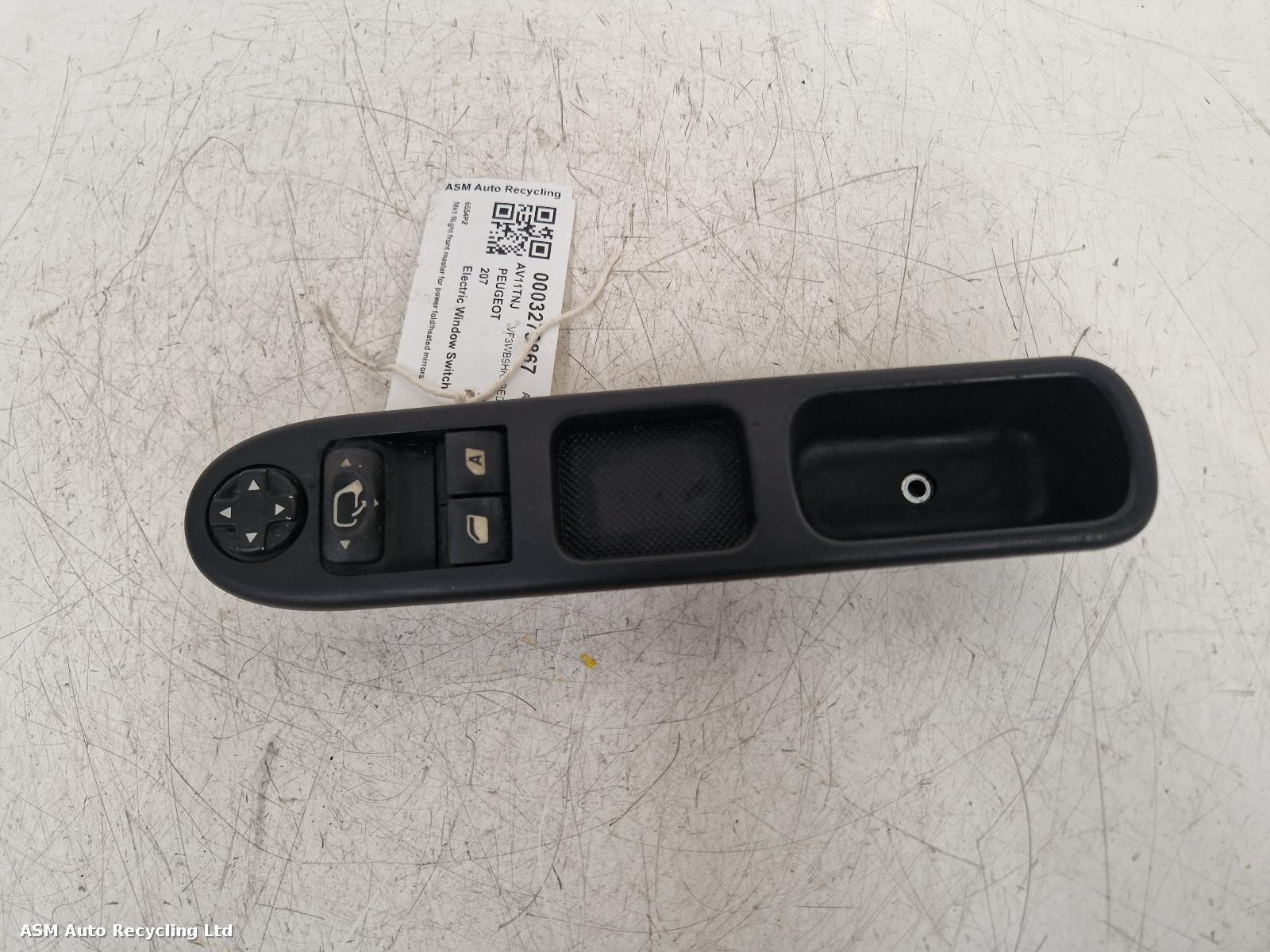 View Auto part Elect. Window Switch Peugeot 207 2011