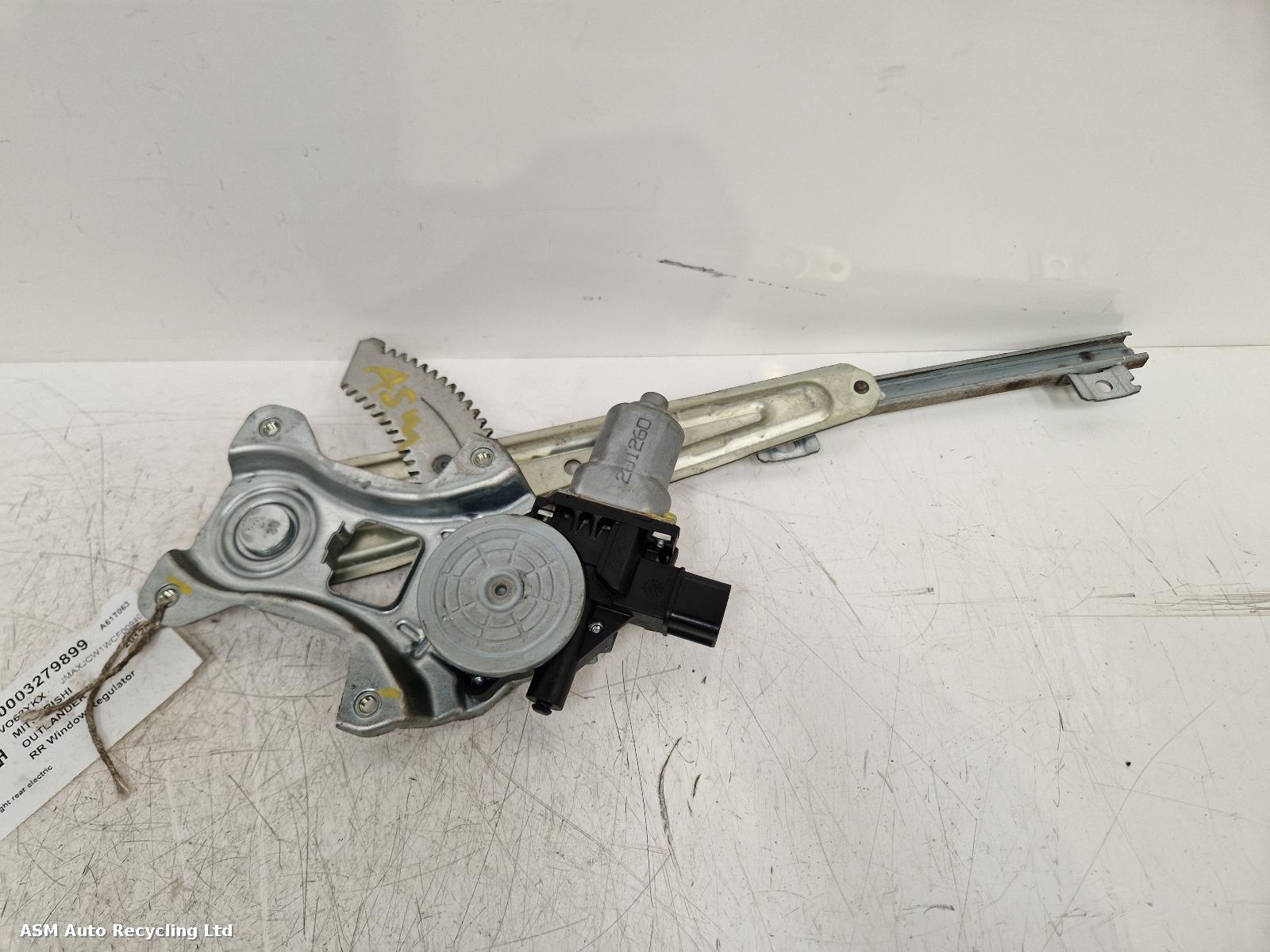 View Auto part RR Window Regulator Mitsubishi Outlander 2012