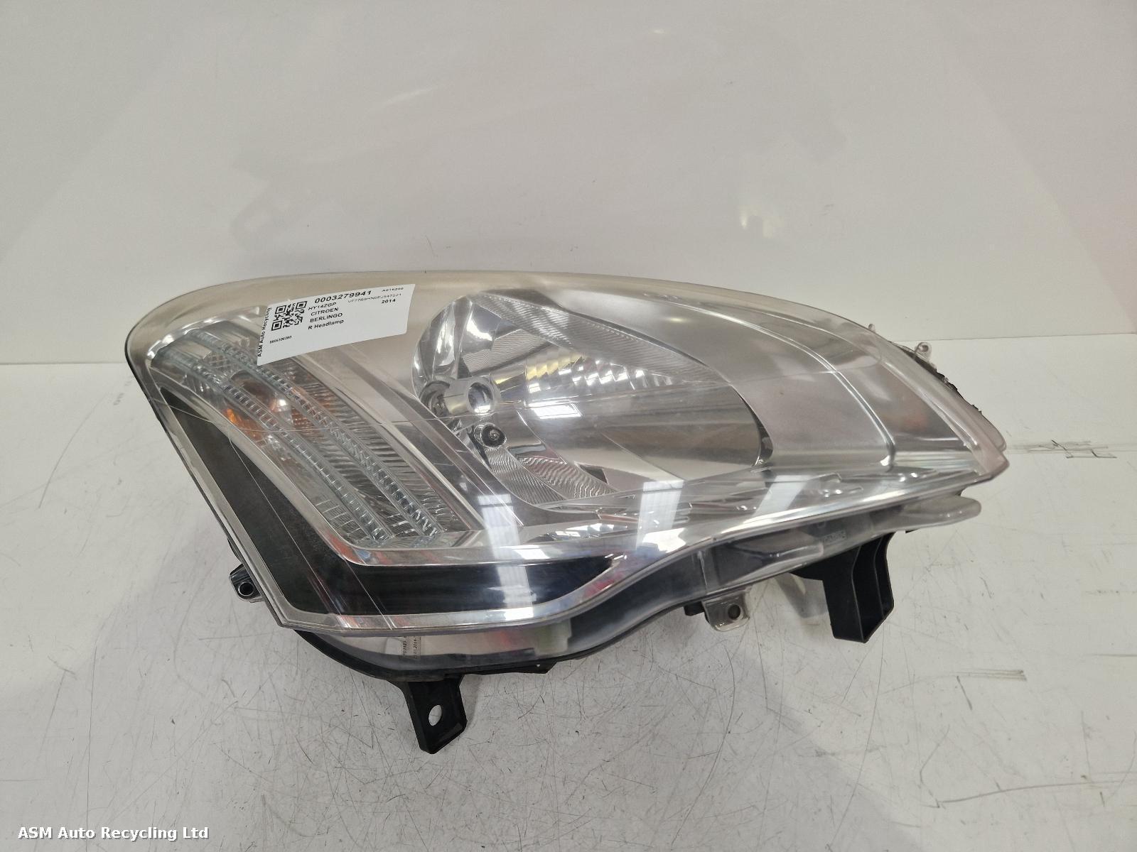 View Auto part R Headlamp Citroen Berlingo 2014