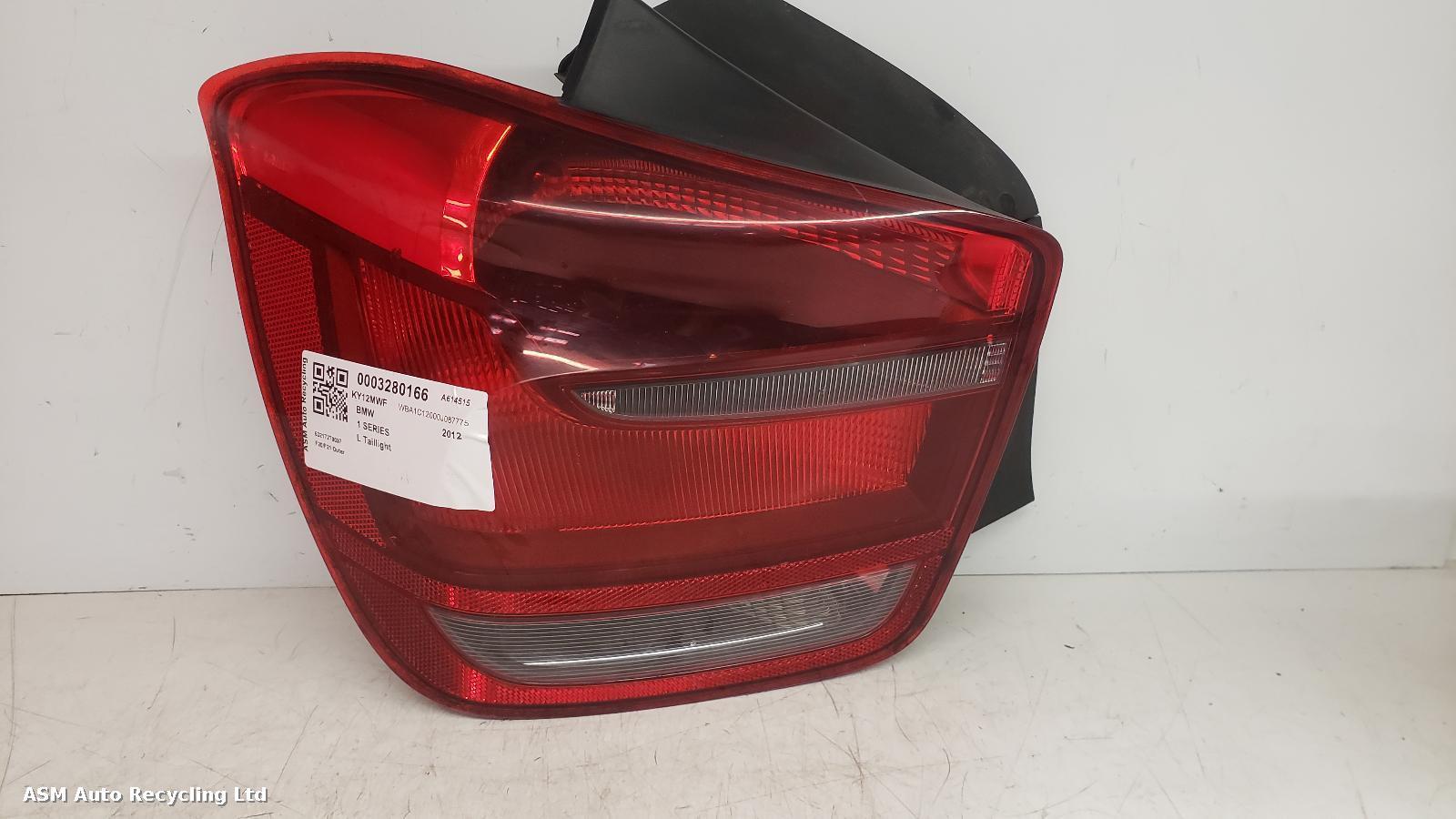 View Auto part L Taillight Bmw 1 Series 2012