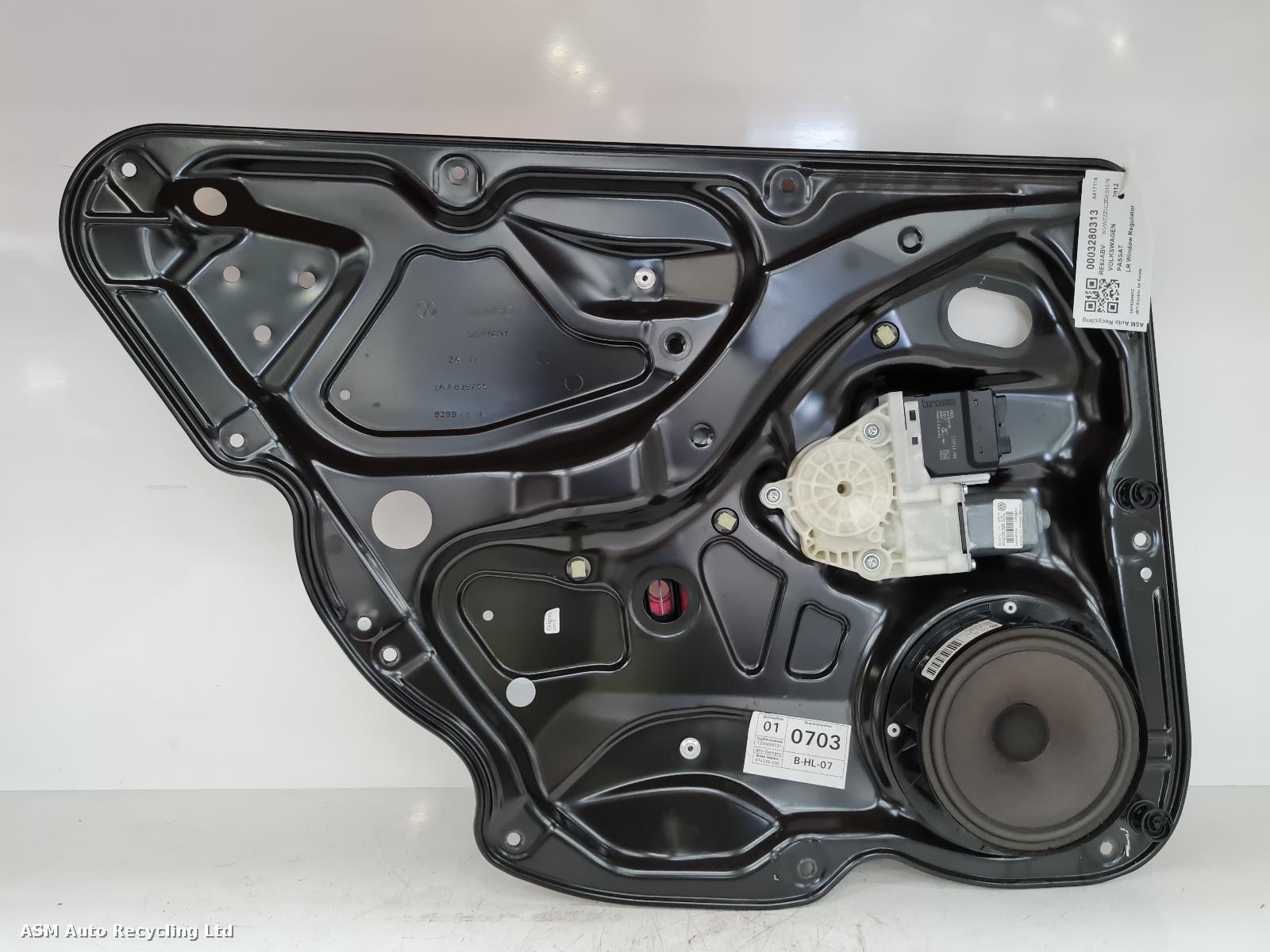 View Auto part LR Window Regulator Volkswagen Passat 2012
