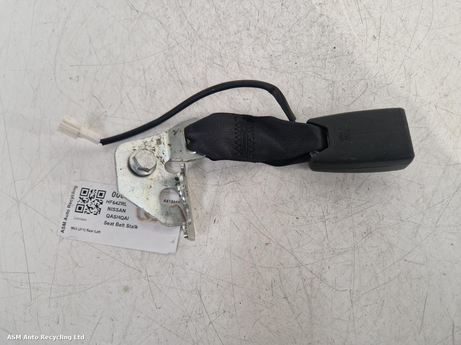 View Auto part Seat Belt Nissan Qashqai 2014