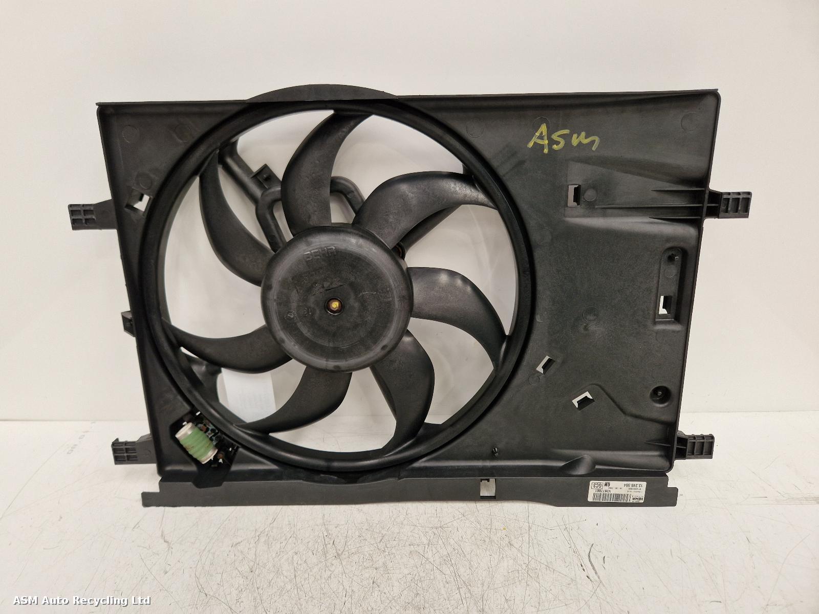 View Auto part Engine Cooling Motor Vauxhall Corsa 2011