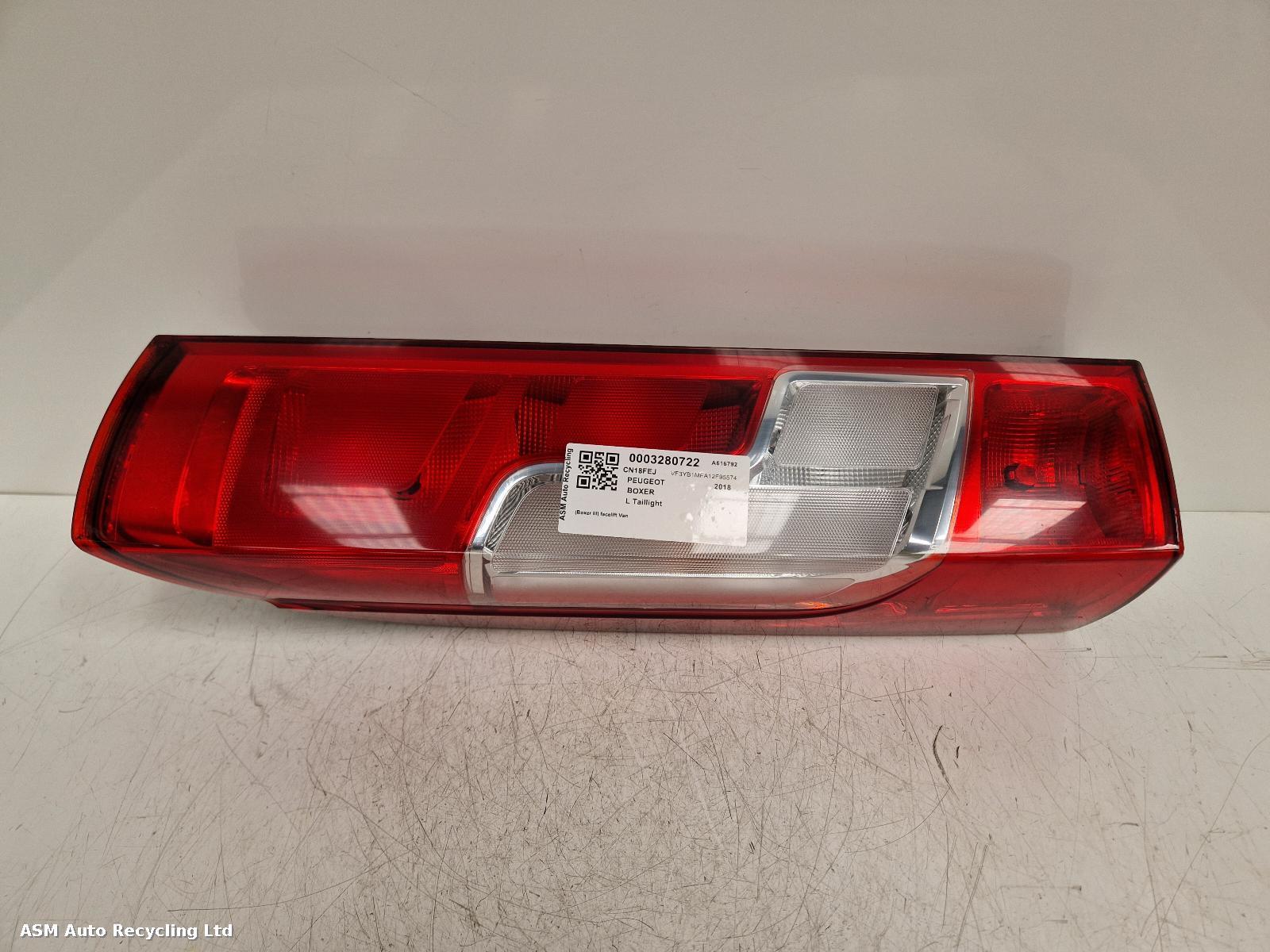 View Auto part L Taillight Peugeot Boxer 2018