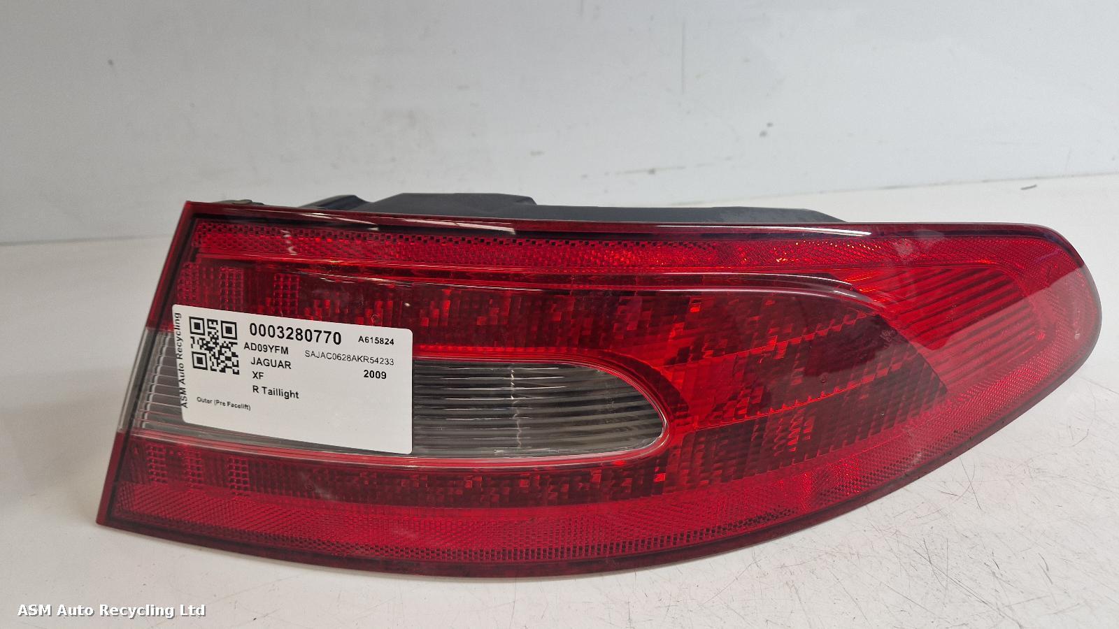 View Auto part R Taillight Jaguar Xf 2009