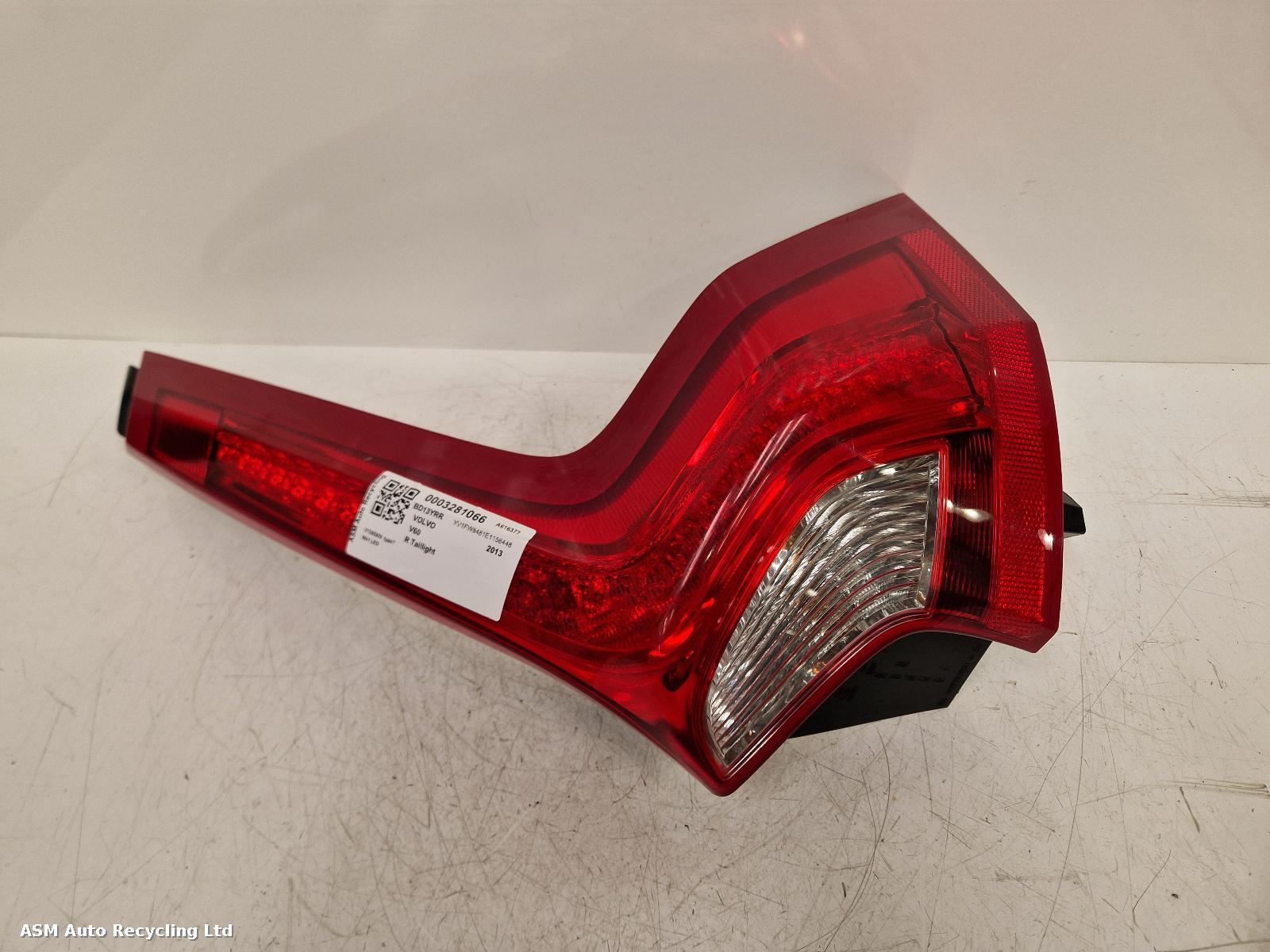 View Auto part R Taillight Volvo V60 2013