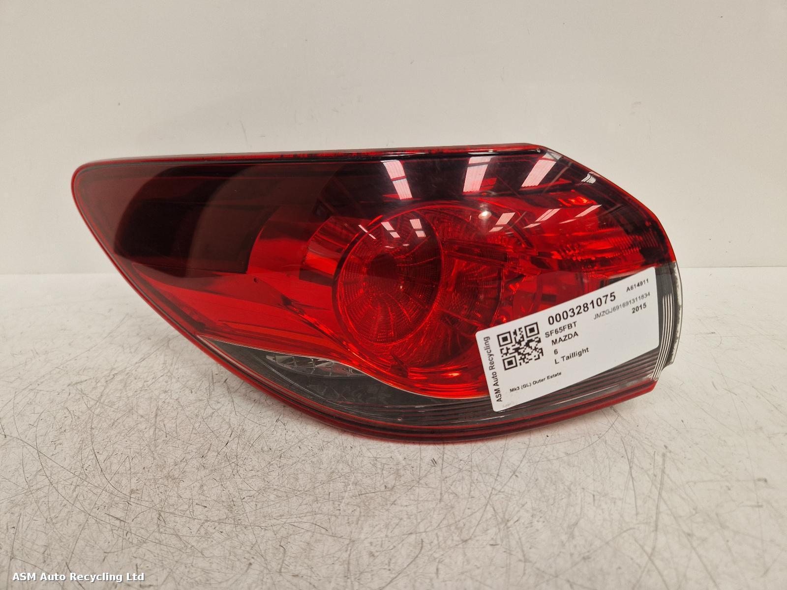 View Auto part L Taillight Mazda 6 2015