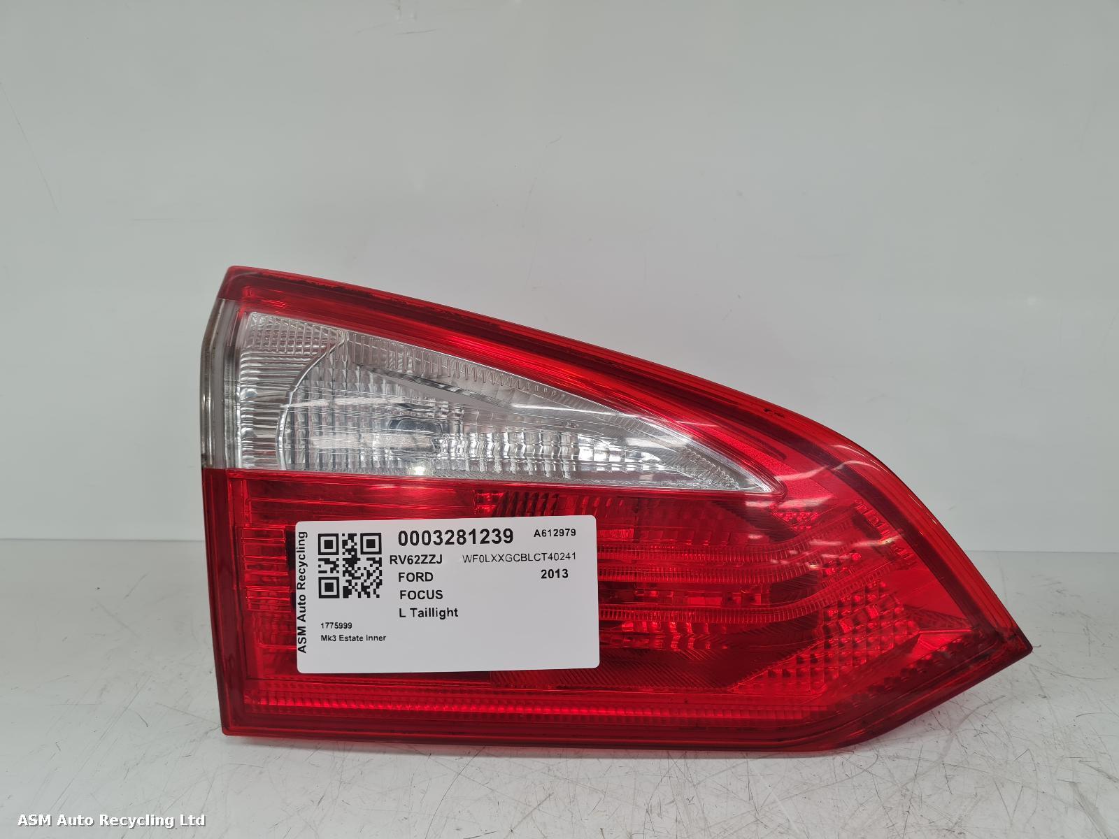 View Auto part L Taillight Ford Focus 2013