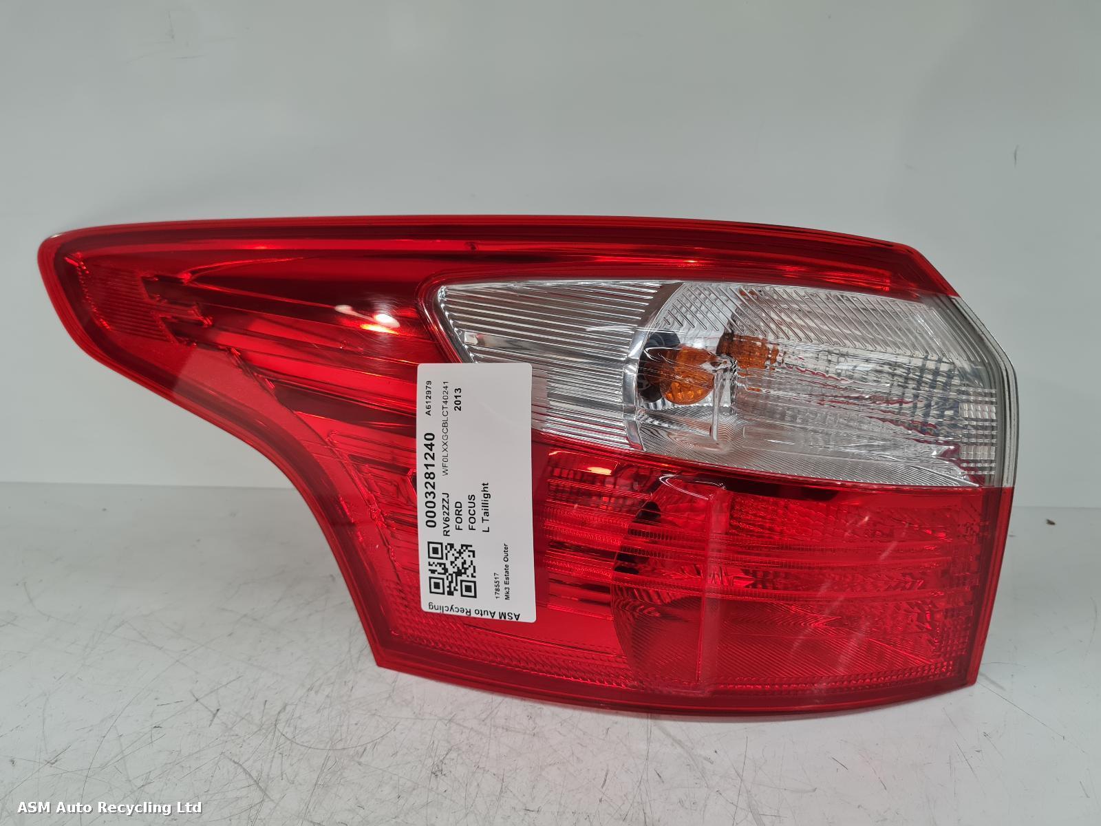 View Auto part L Taillight Ford Focus 2013