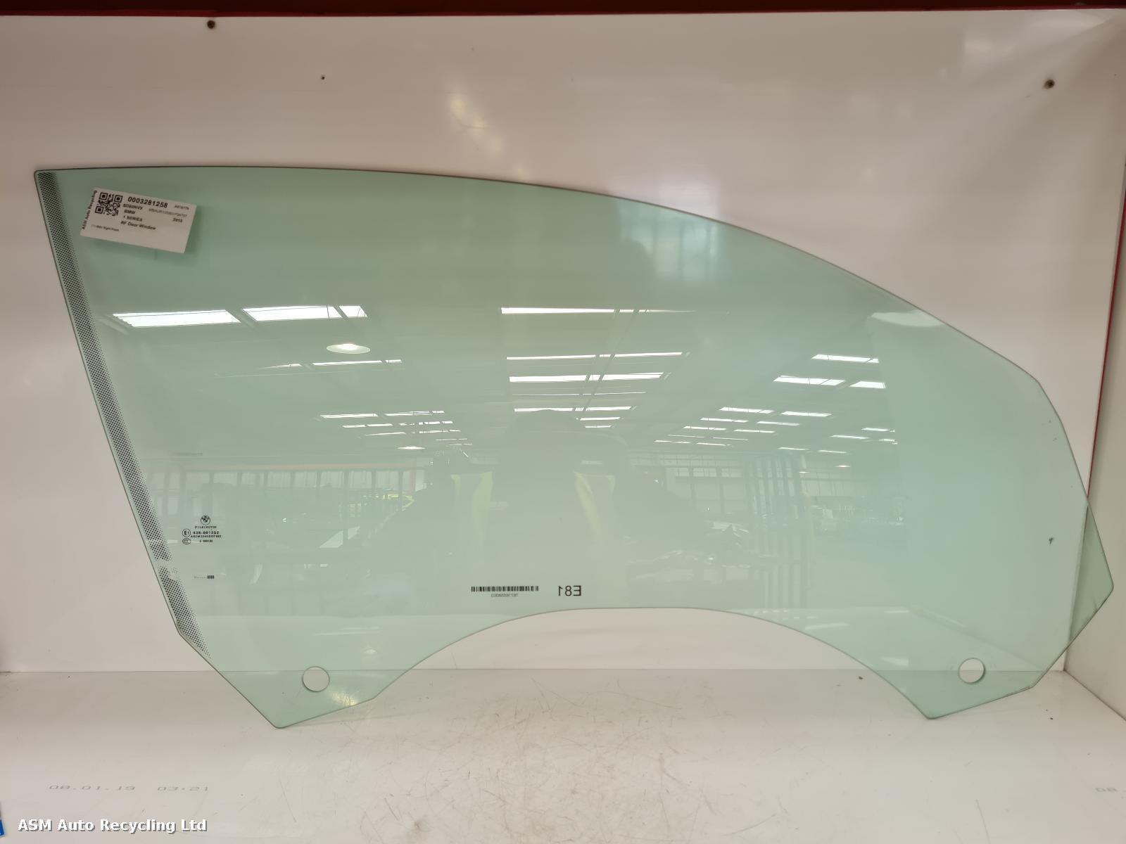 View Auto part RF Door Window Bmw 1 Series 2010