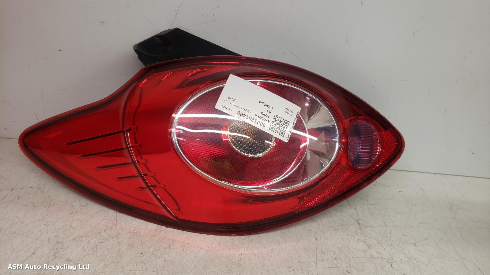 View Auto part L Taillight Ford Ka 2012