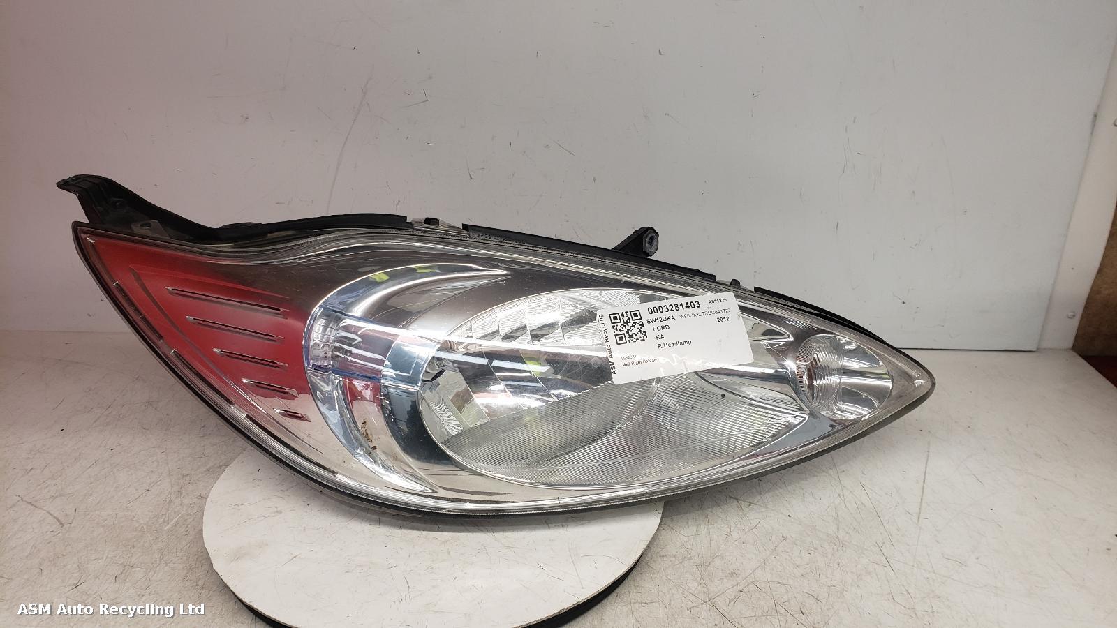 View Auto part R Headlamp Ford Ka 2012