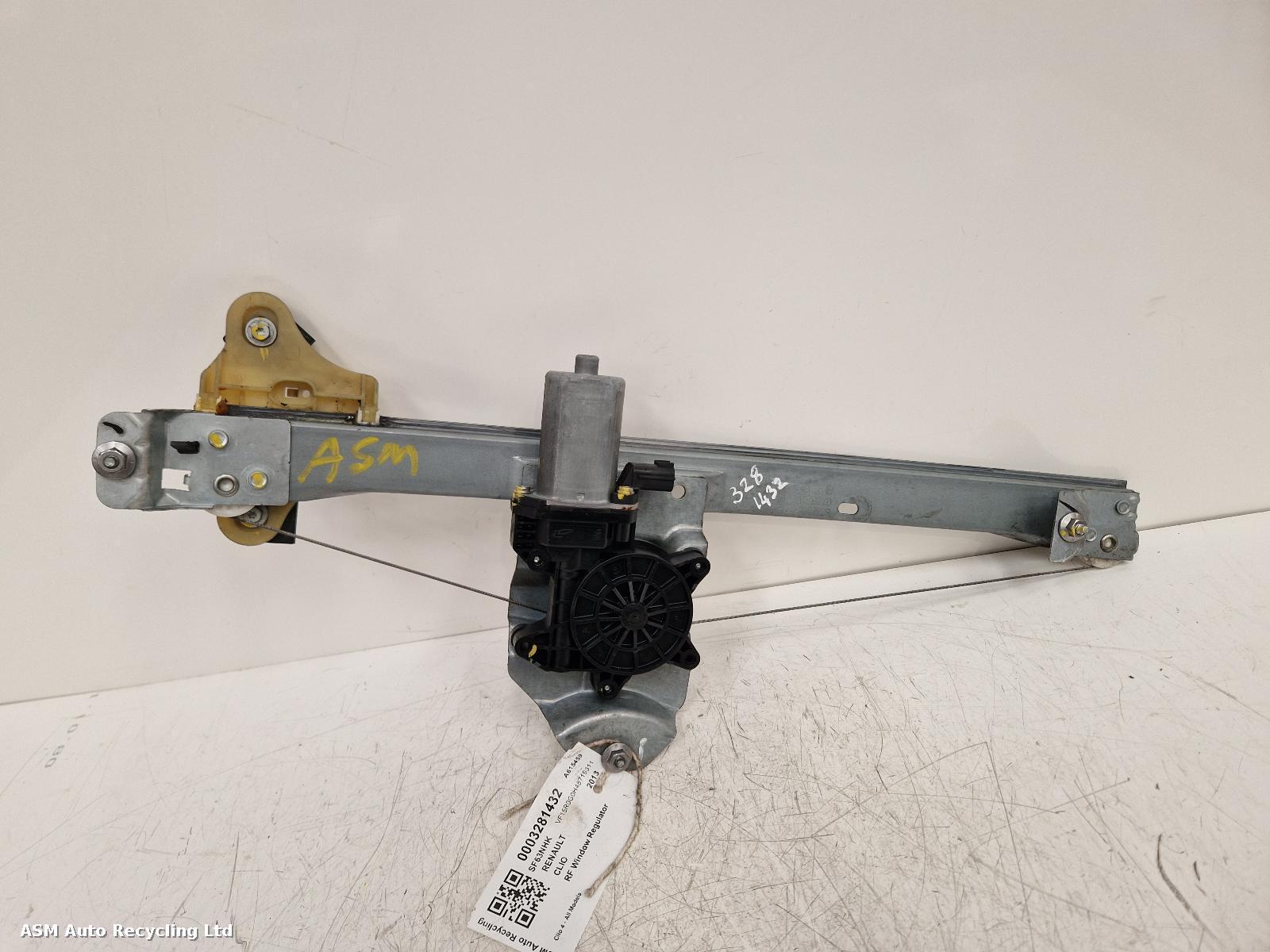View Auto part RF Window Regulator Renault Clio 2013
