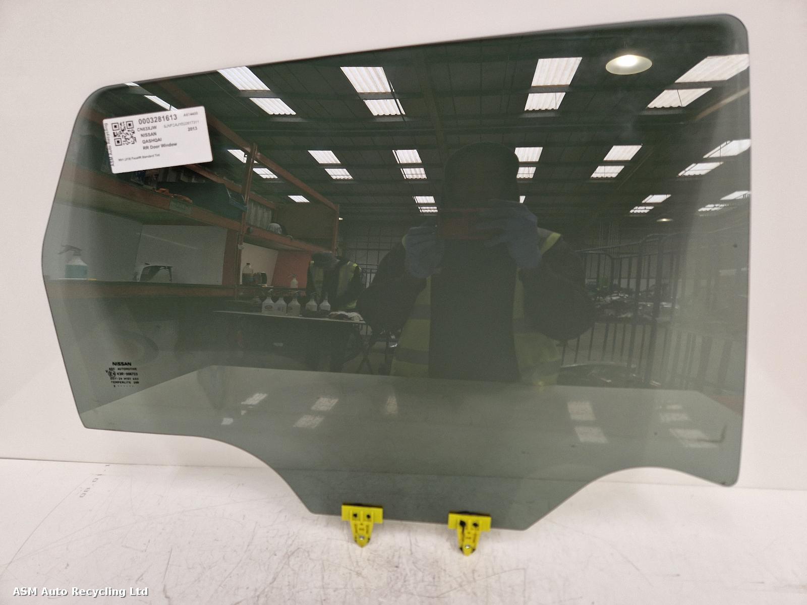 View Auto part RR Door Window Nissan Qashqai 2013