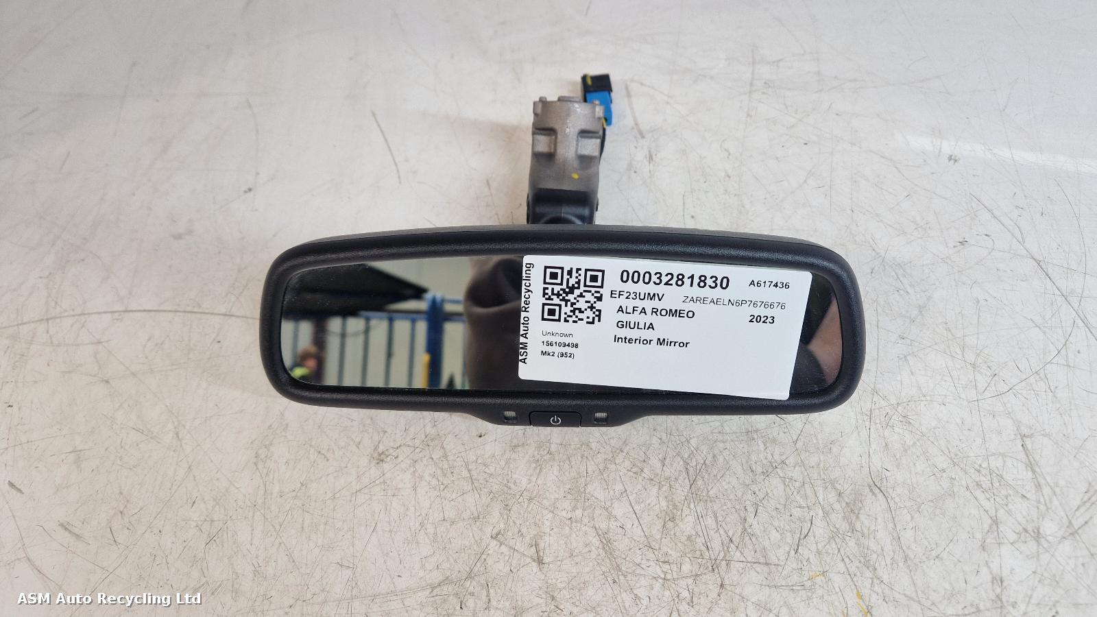 View Auto part Interior Mirror Alfa Romeo Giulia 2023
