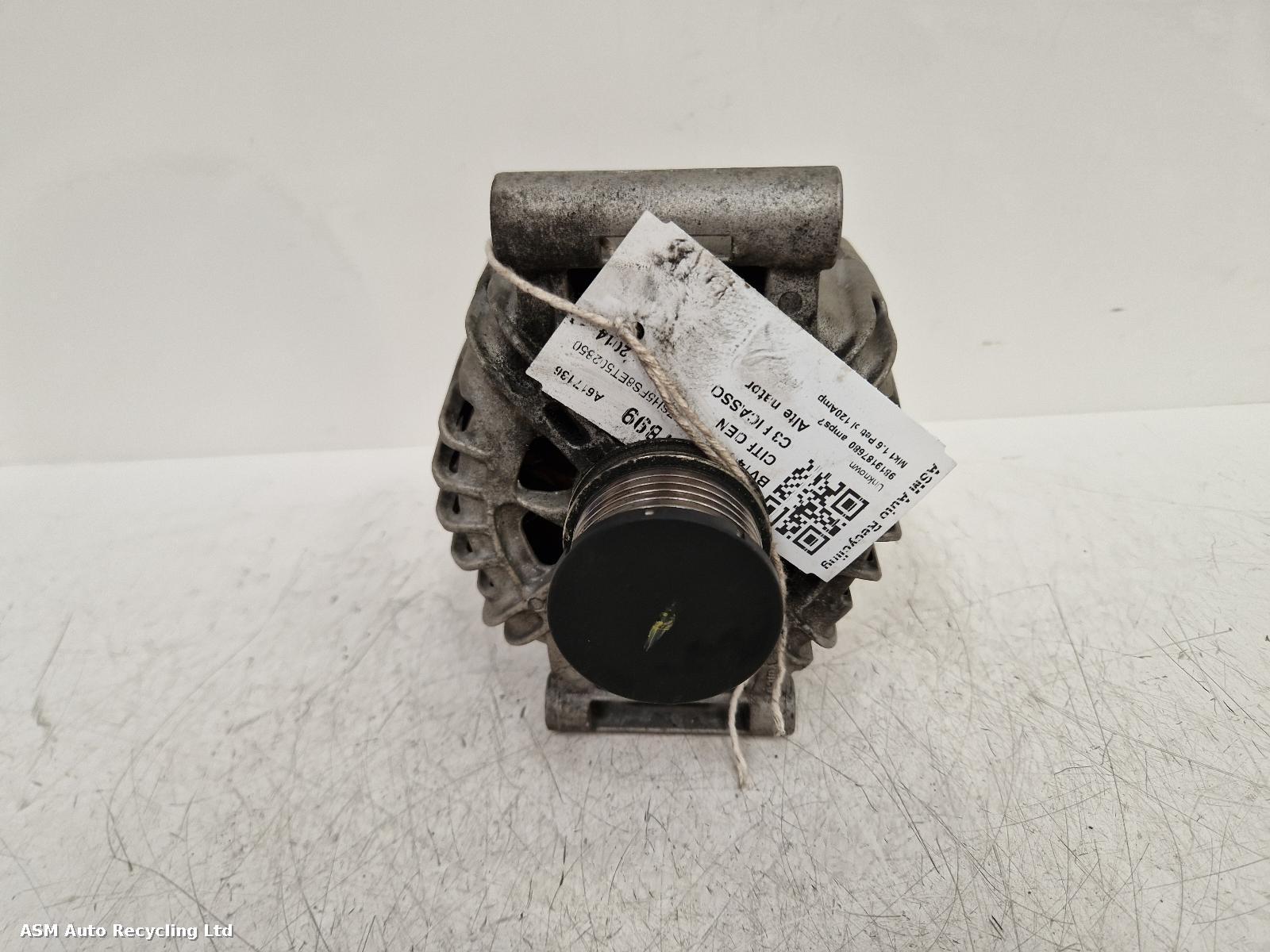 View Auto part Alternator Citroen C3 Picasso 2014