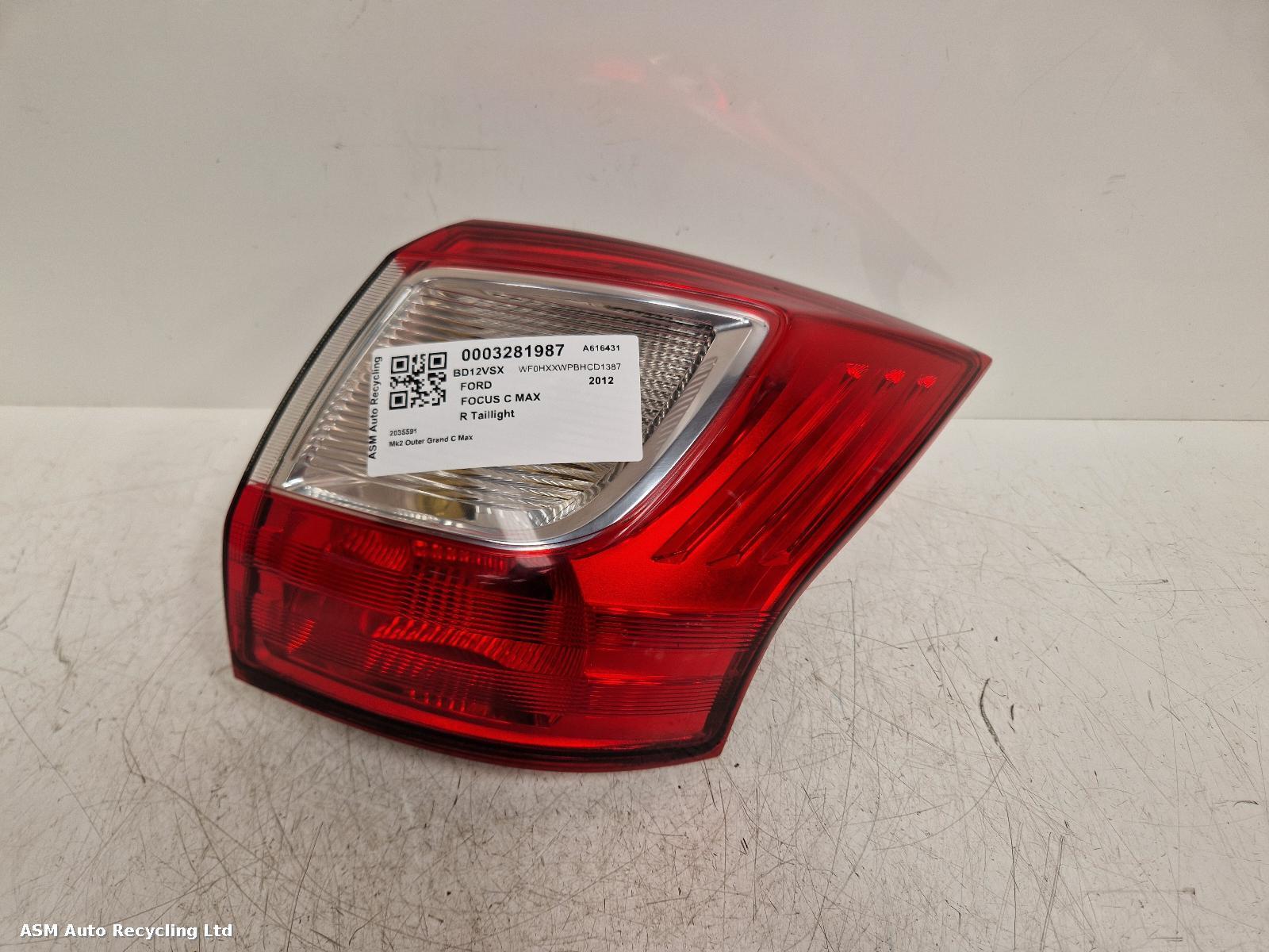 View Auto part R Taillight Ford Focus C Max 2012