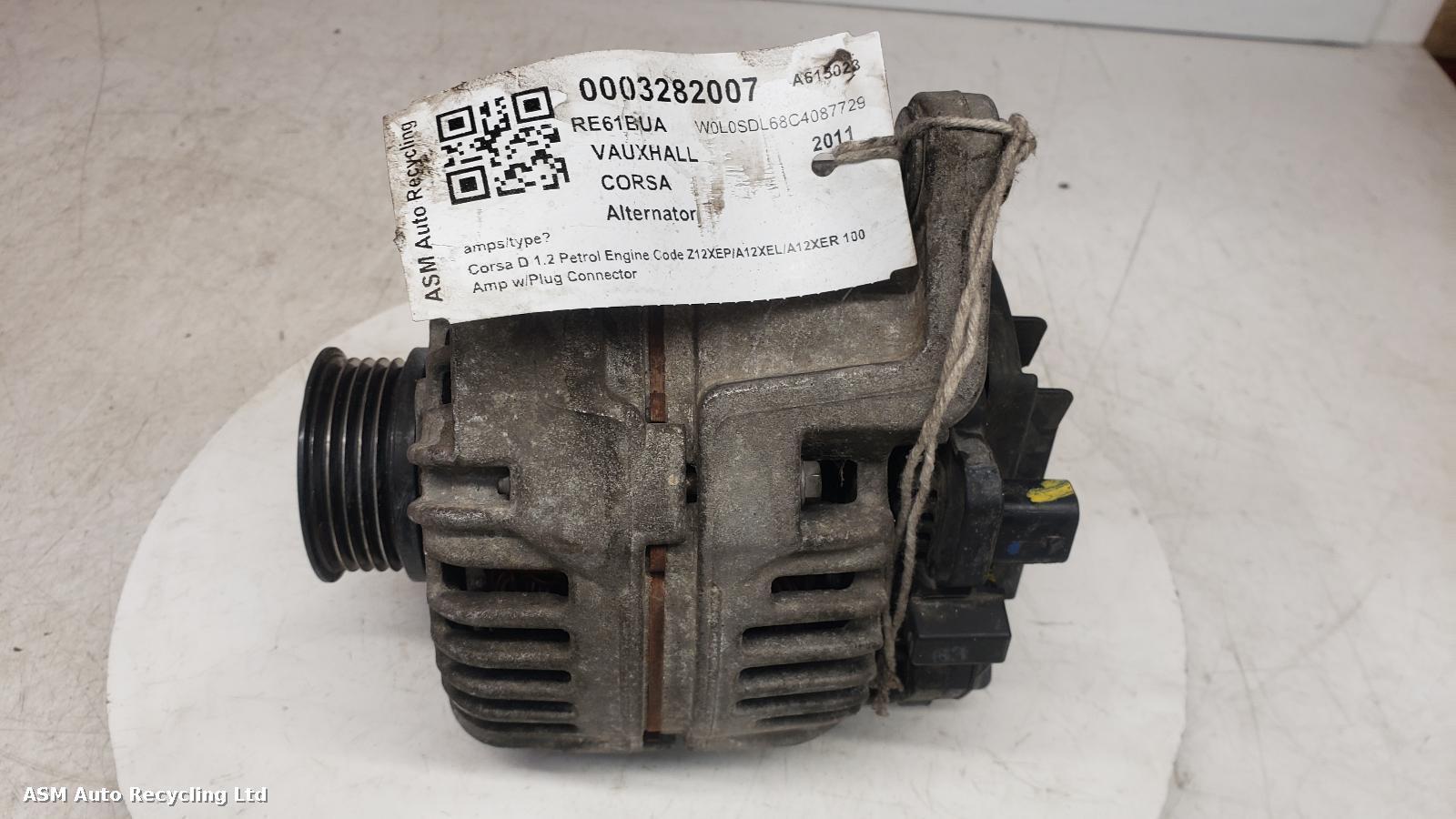 View Auto part Alternator Vauxhall Corsa 2011