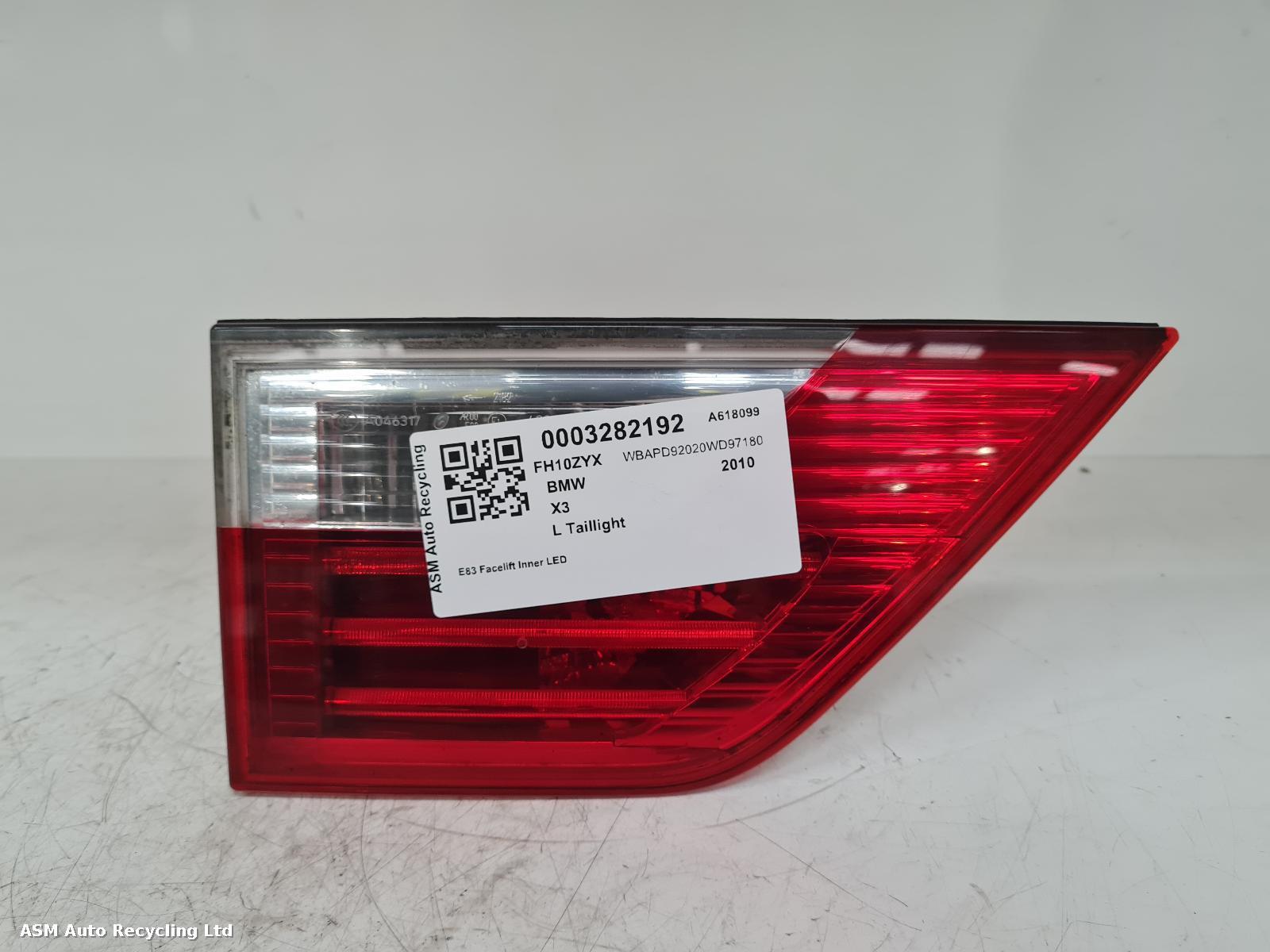 View Auto part L Taillight Bmw X3 2010