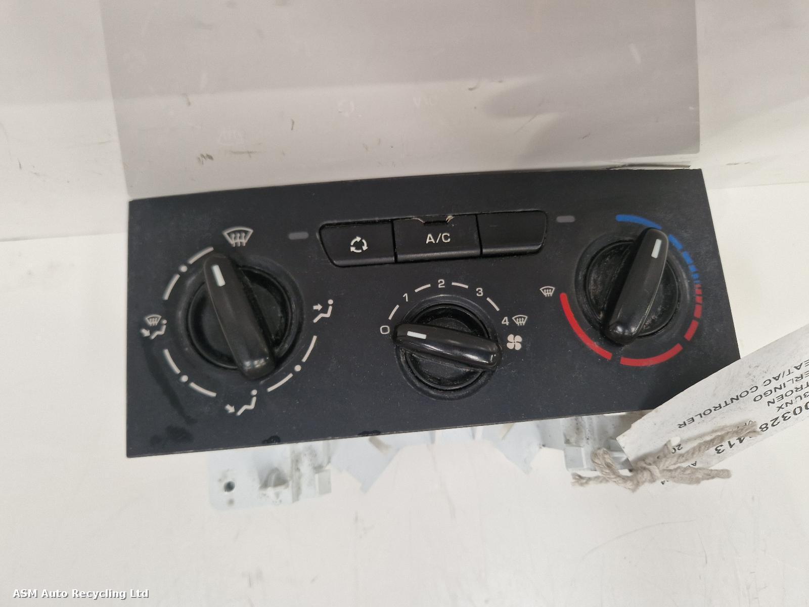 View Auto part Heater/AC Controller Citroen Berlingo 2013