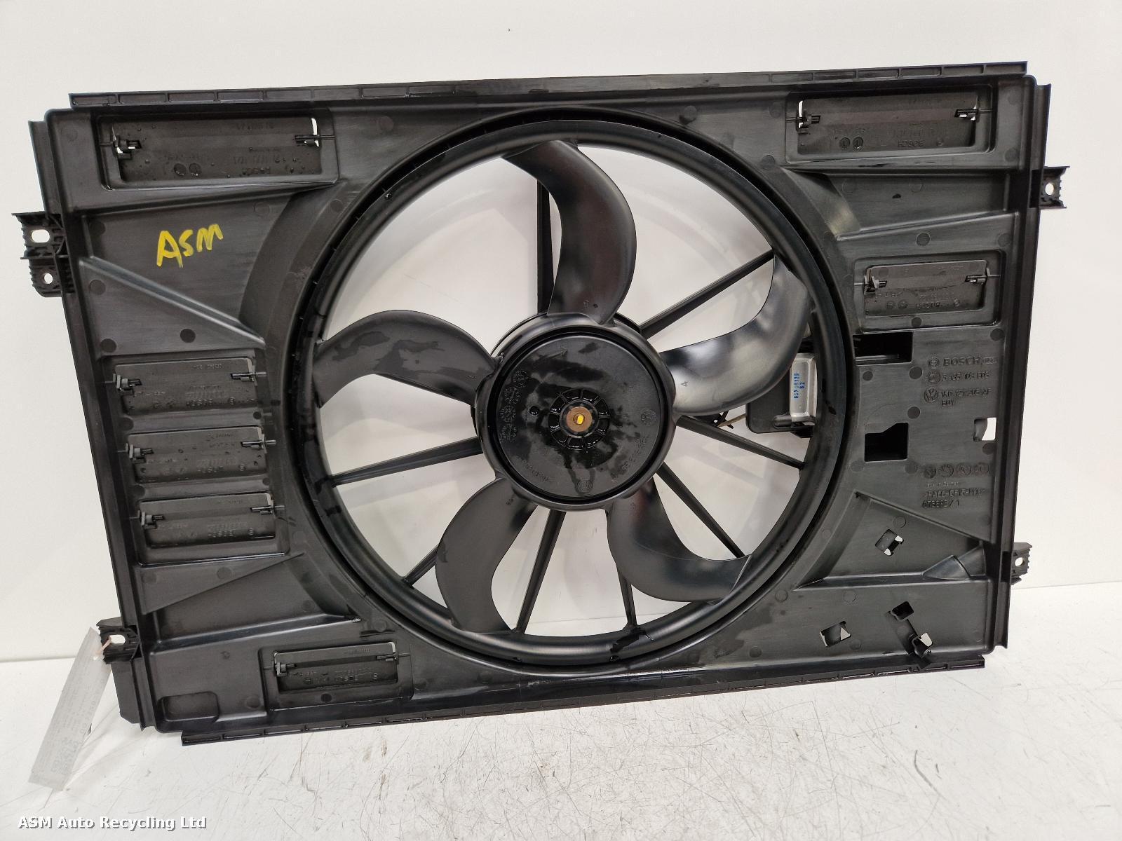 View Auto part Engine Cooling Motor Volkswagen Golf 2010