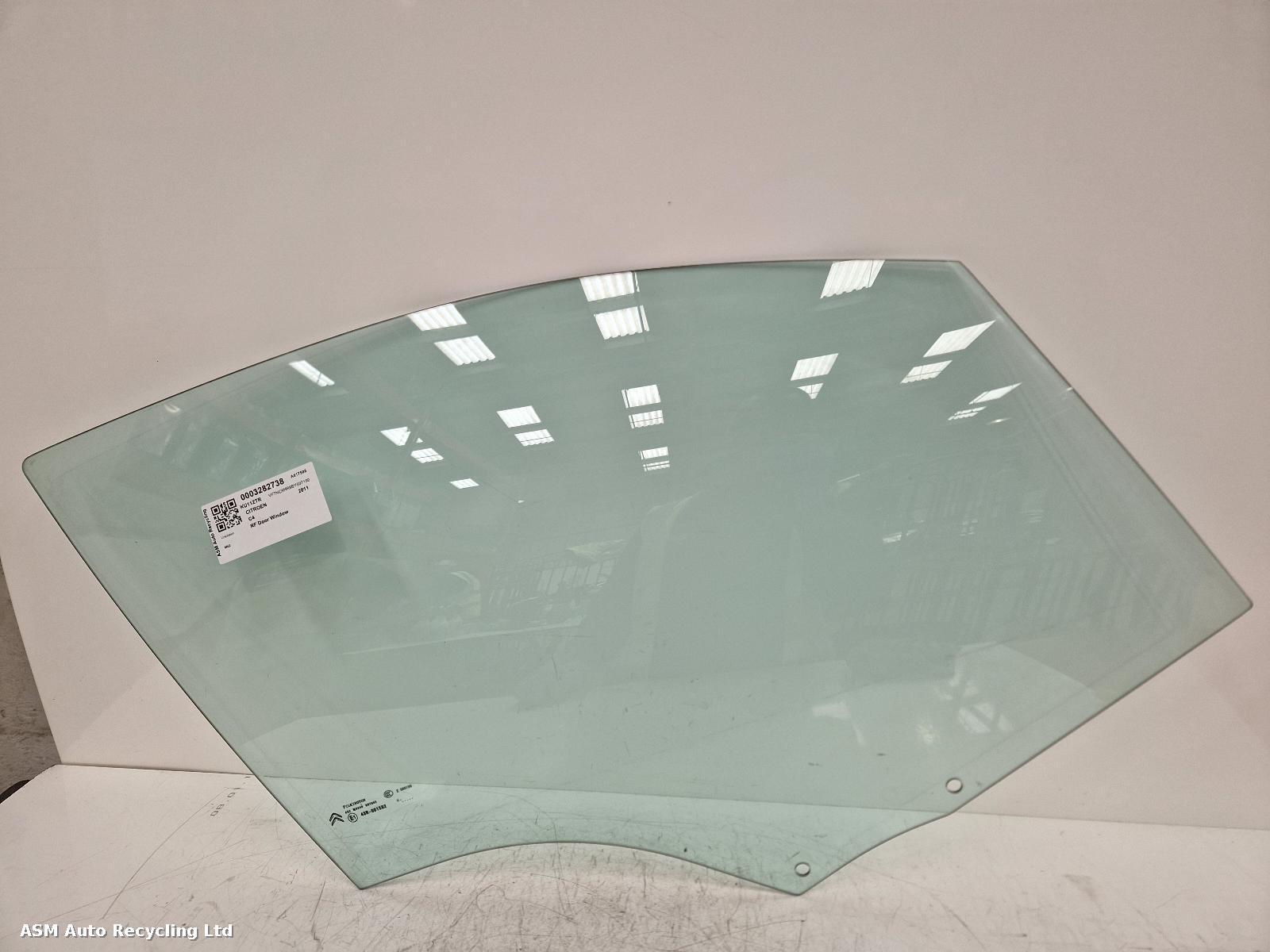 View Auto part RF Door Window Citroen C4 2011