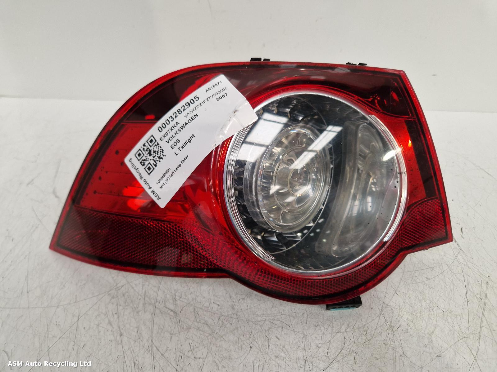 View Auto part L Taillight Volkswagen Eos 2007