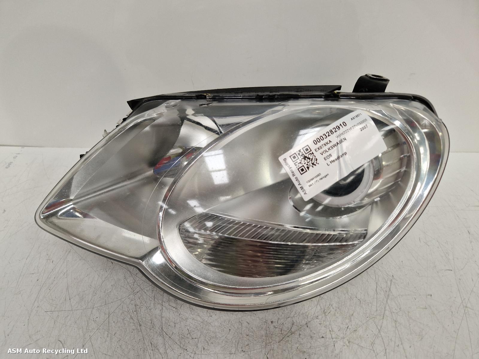 View Auto part L Headlamp Volkswagen Eos 2007