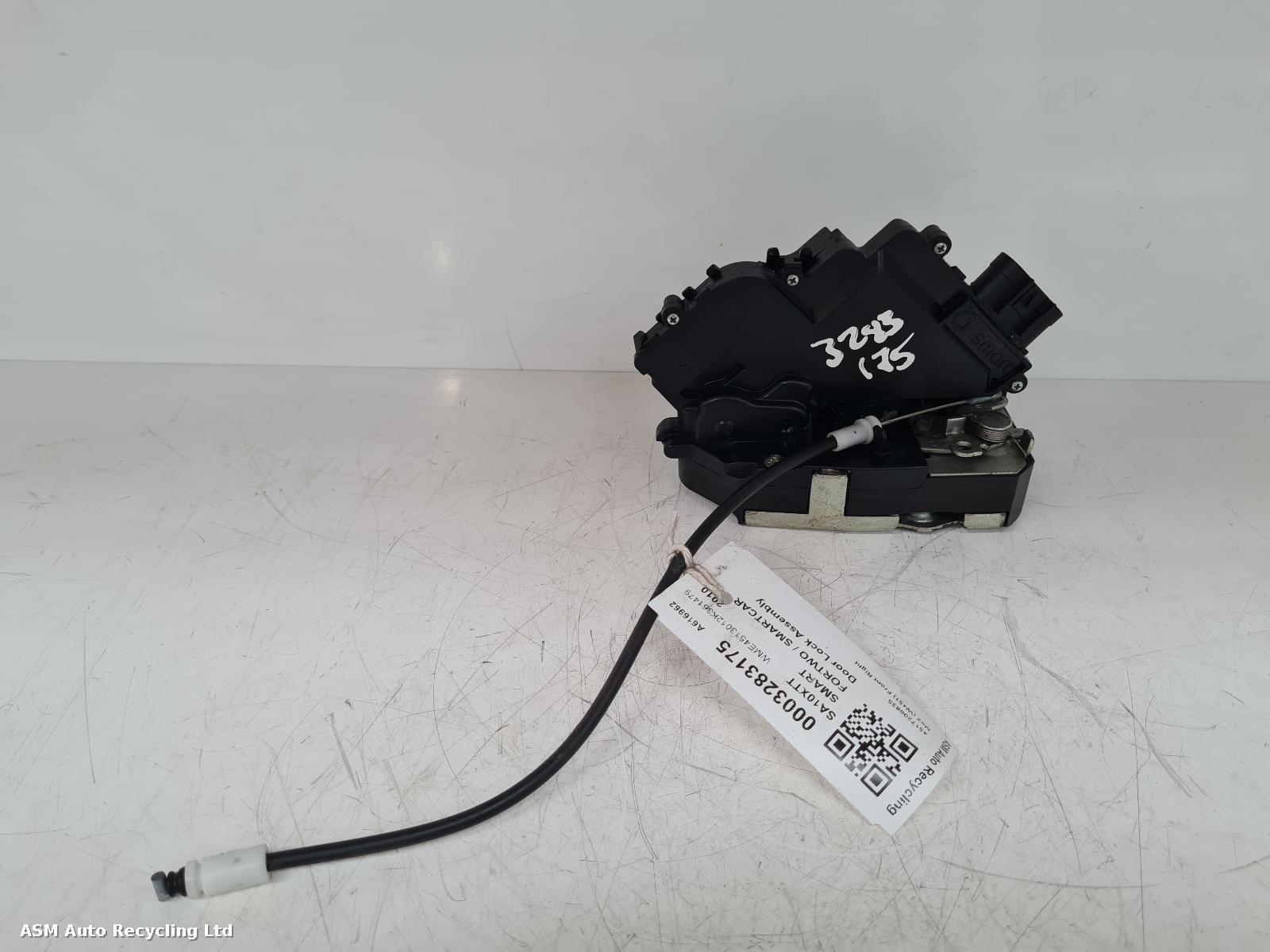 View Auto part Door Lock Assembly Smart Fortwo; Smartcar 2010