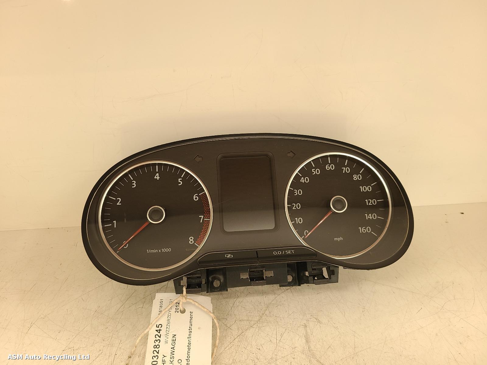 View Auto part Speedometer Volkswagen Polo 2012