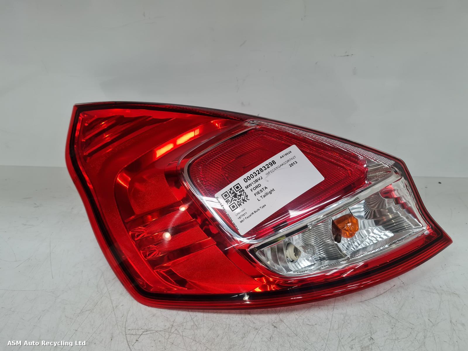 View Auto part L Taillight Ford Fiesta 2013