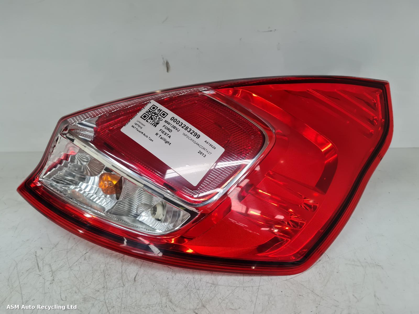 View Auto part R Taillight Ford Fiesta 2013