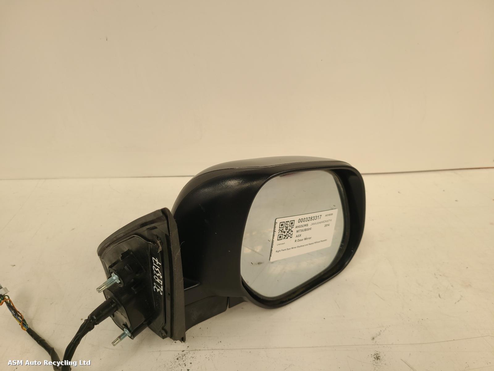 View Auto part R Door Mirror Mitsubishi Asx 2014