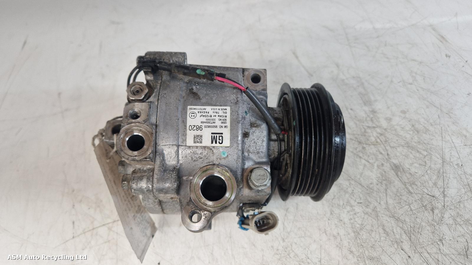 View Auto part Compressor Vauxhall Mokka 2013