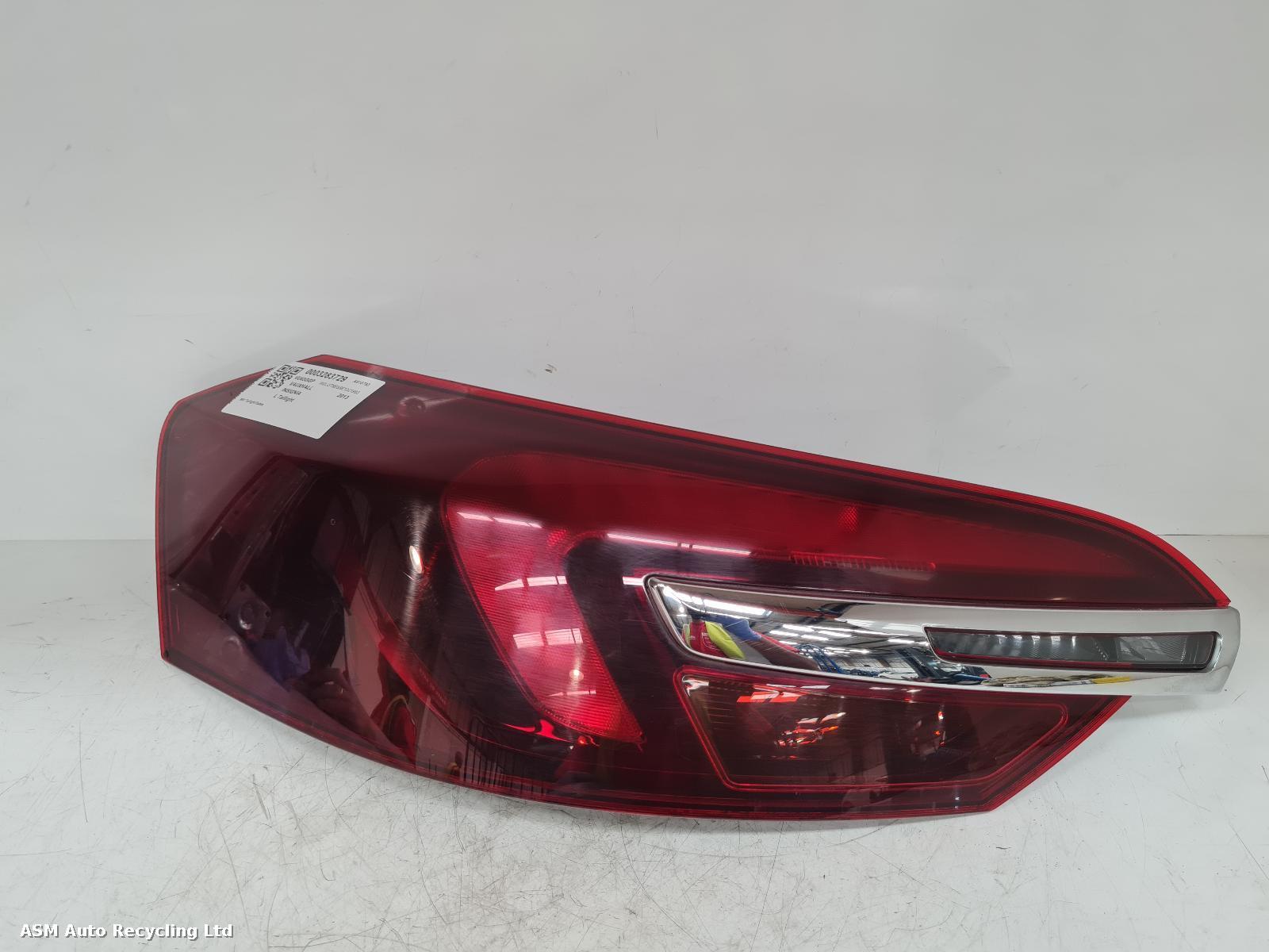 View Auto part L Taillight Vauxhall Insignia 2013