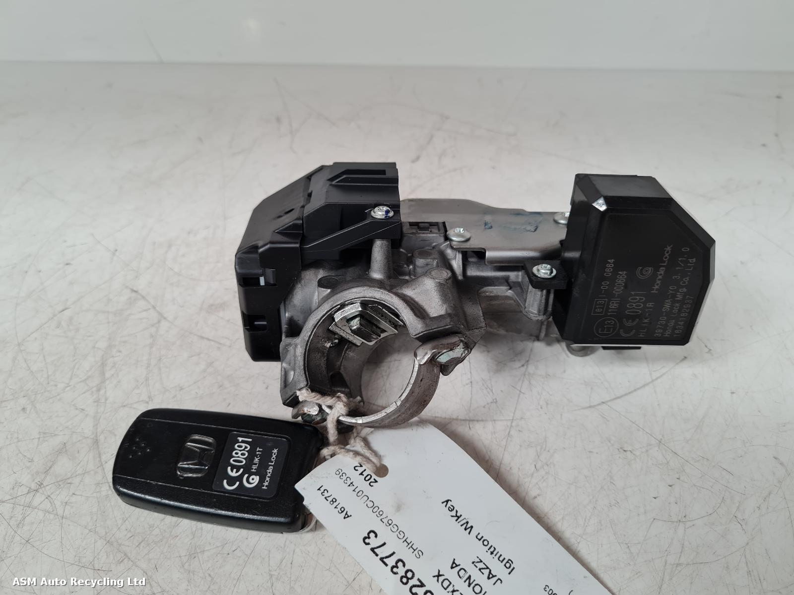 View Auto part Ignition W/Key Honda Jazz 2012
