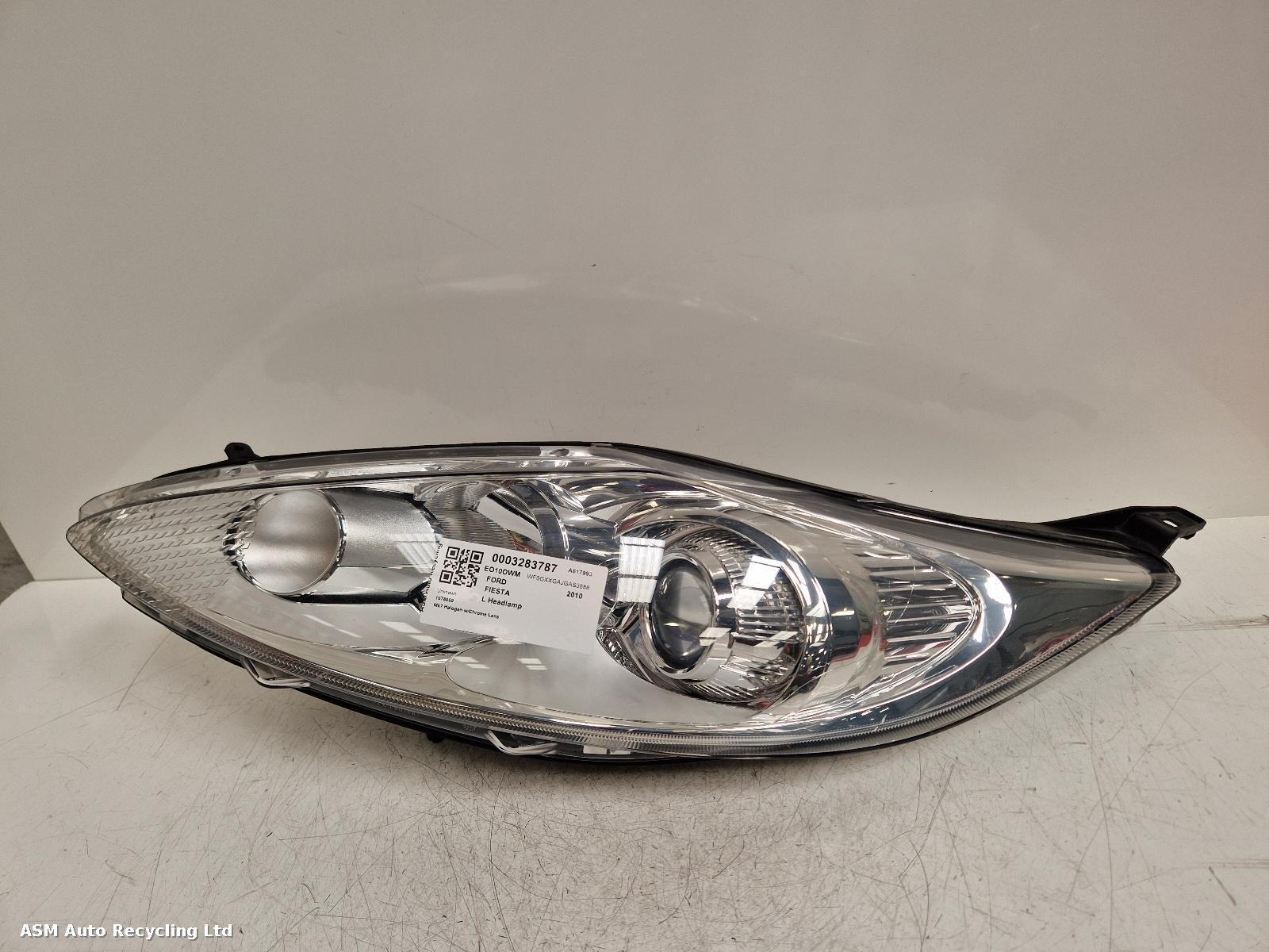 View Auto part L Headlamp Ford Fiesta 2010