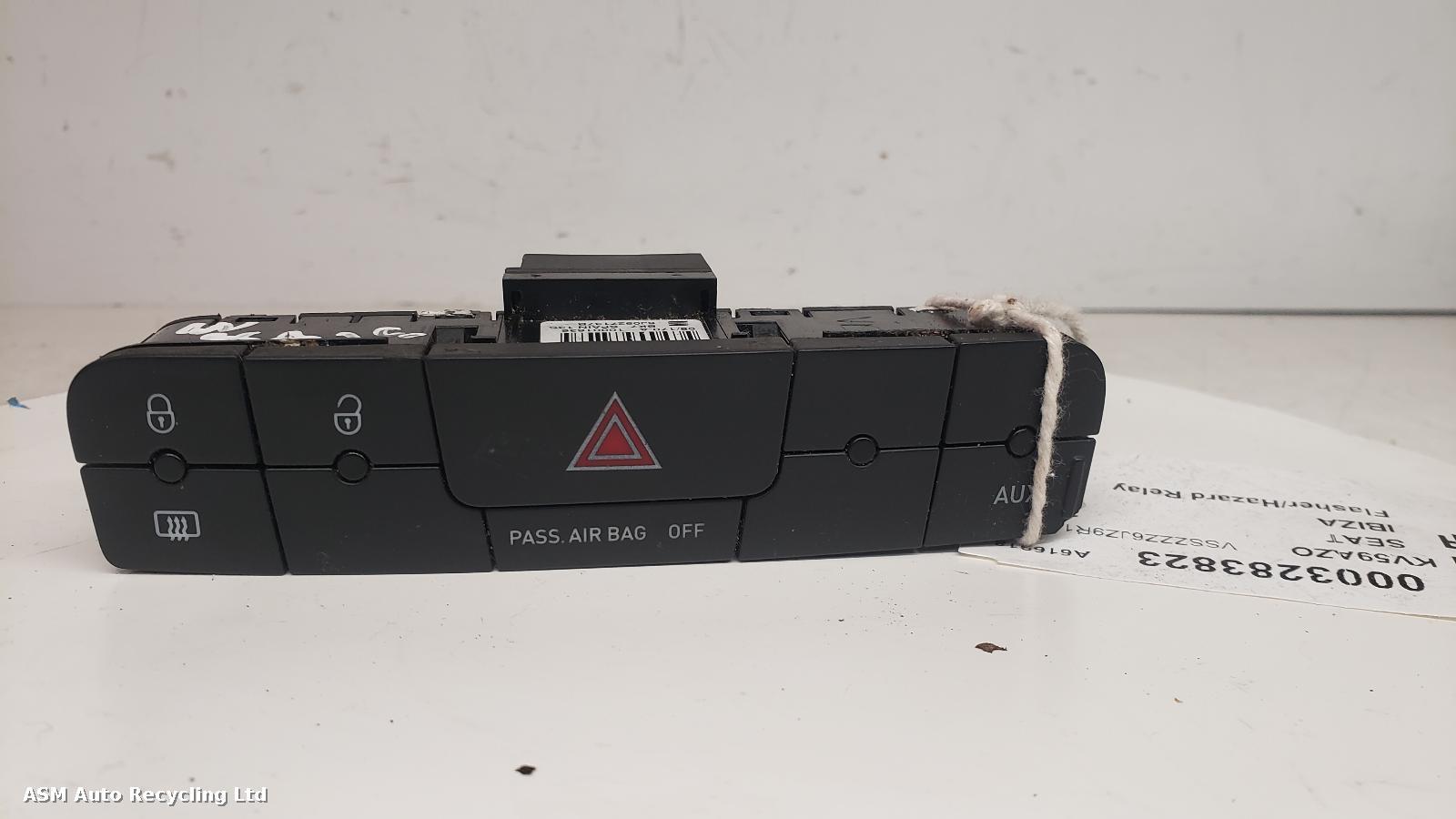 View Auto part Hazard Switch Seat Ibiza 2009