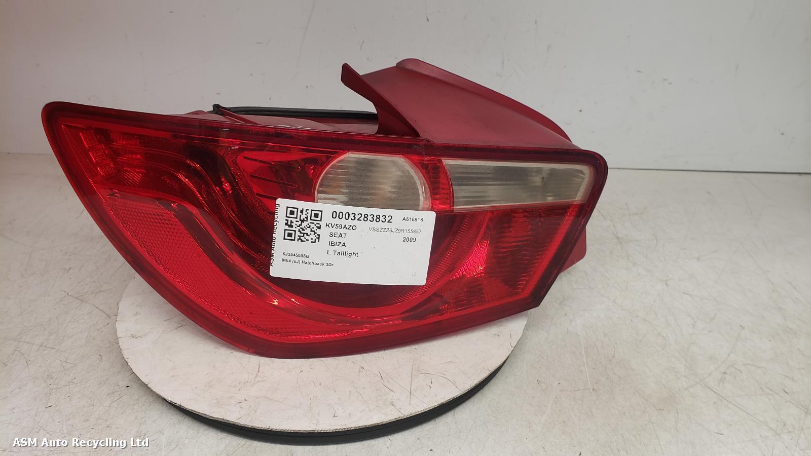 View Auto part L Taillight Seat Ibiza 2009