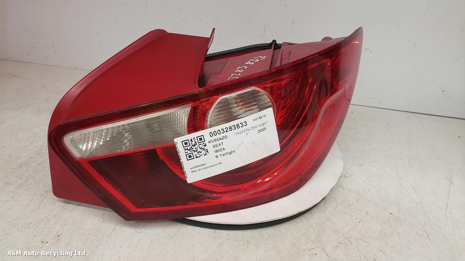View Auto part R Taillight Seat Ibiza 2009