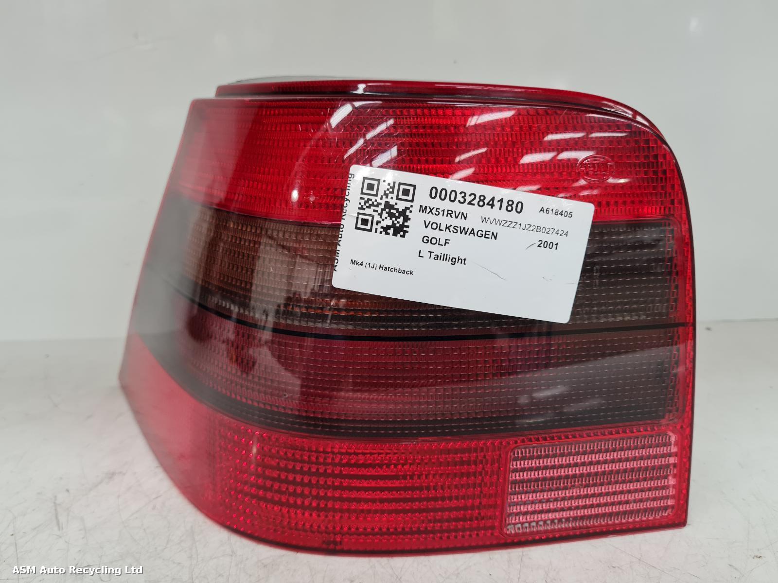 View Auto part L Taillight Volkswagen Golf 2001