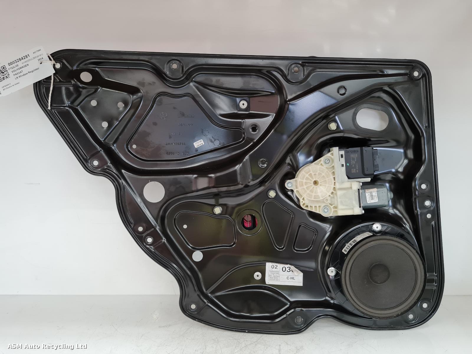 View Auto part LR Window Regulator Volkswagen Passat 2014