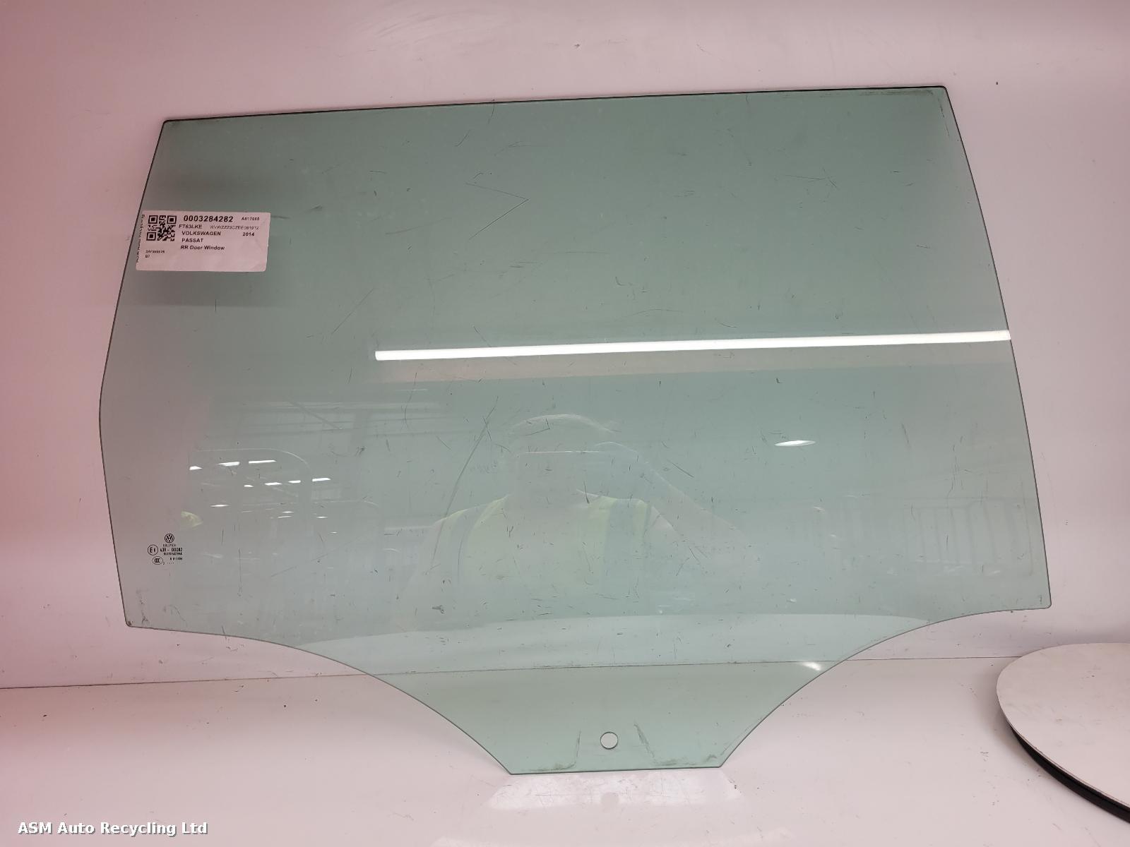 View Auto part RR Door Window Volkswagen Passat 2014