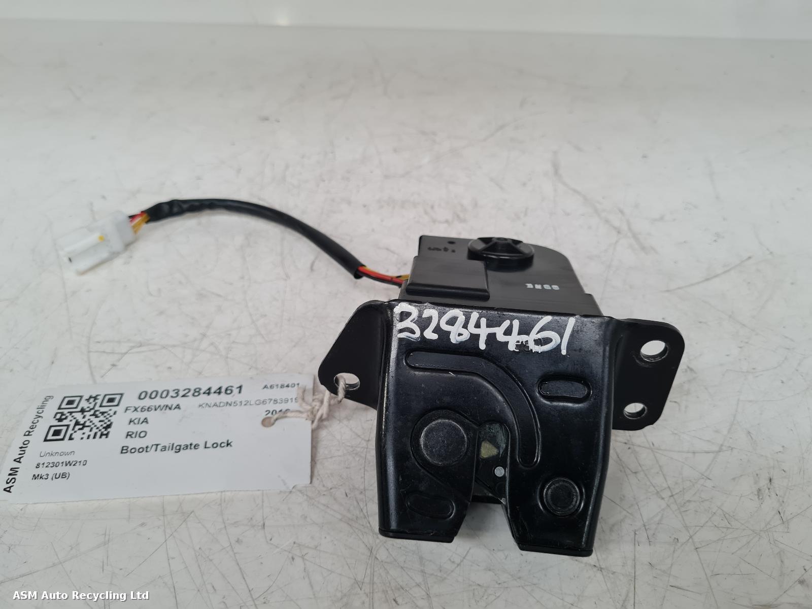 View Auto part Bootlid/Tailgate Lock Kia Rio 2016