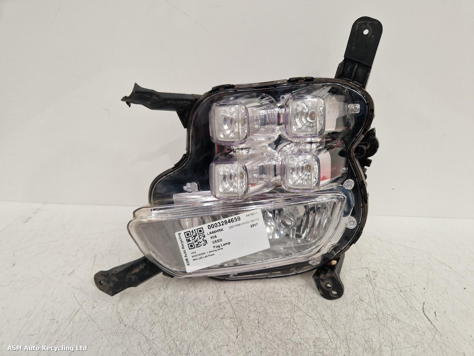 View Auto part Fog Lamp Kia Ceed 2017